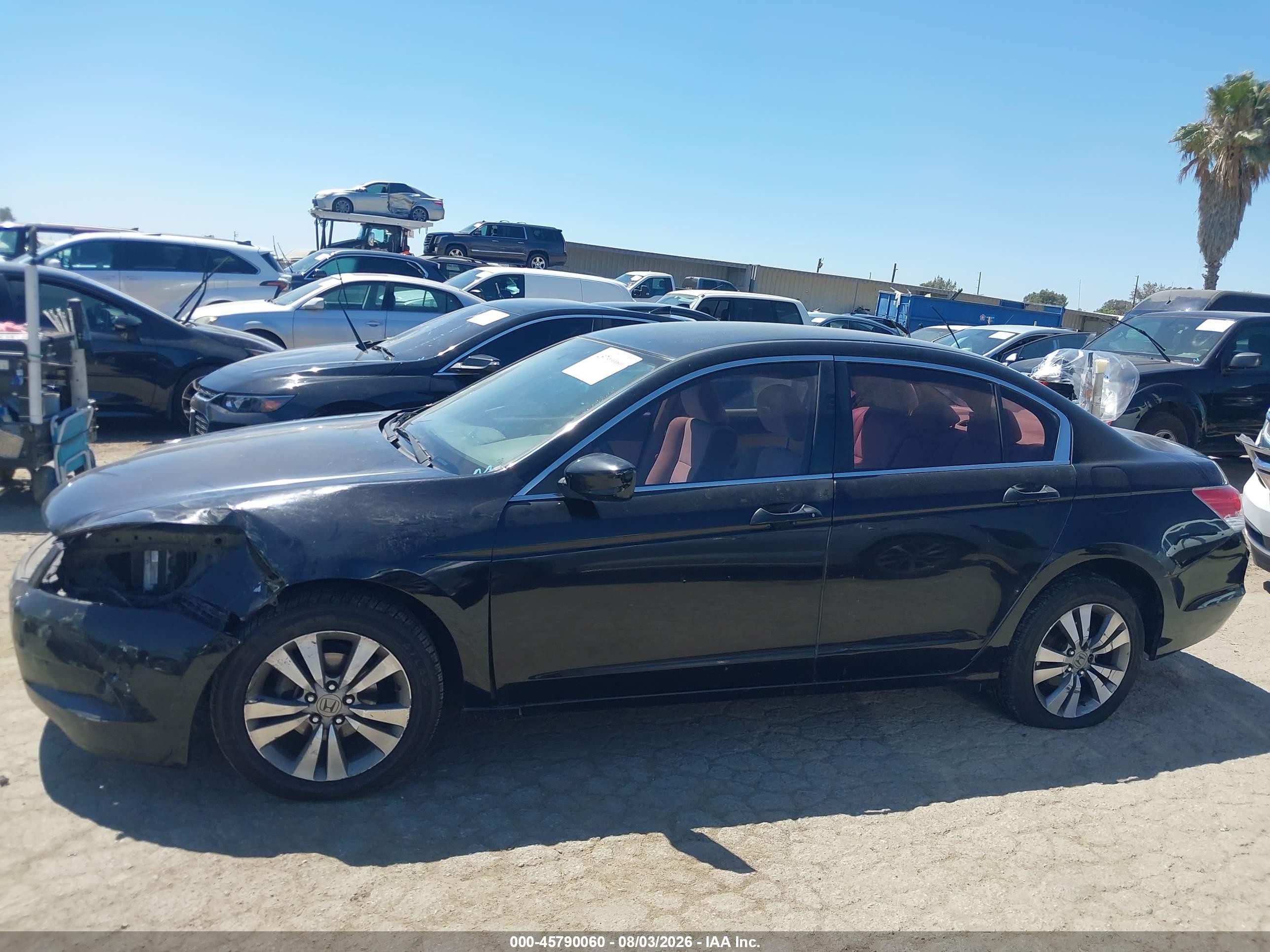 2010 Honda Accord 2.4 Lx Black vin: 1HGCP2F35AA145991