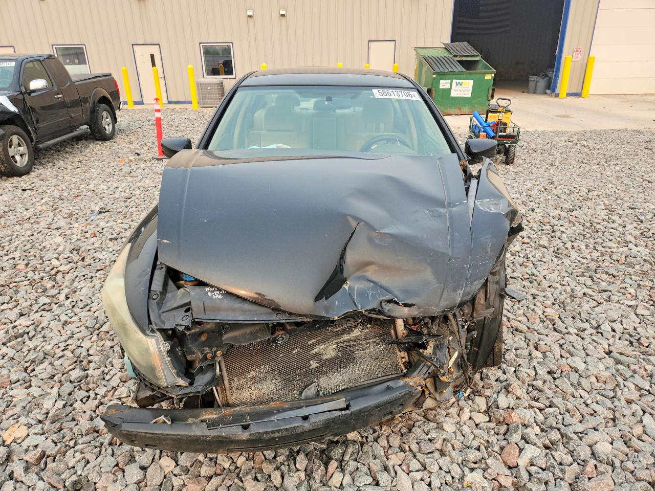 2010 Honda Accord Lx Black vin: 1HGCP2F35AA167506