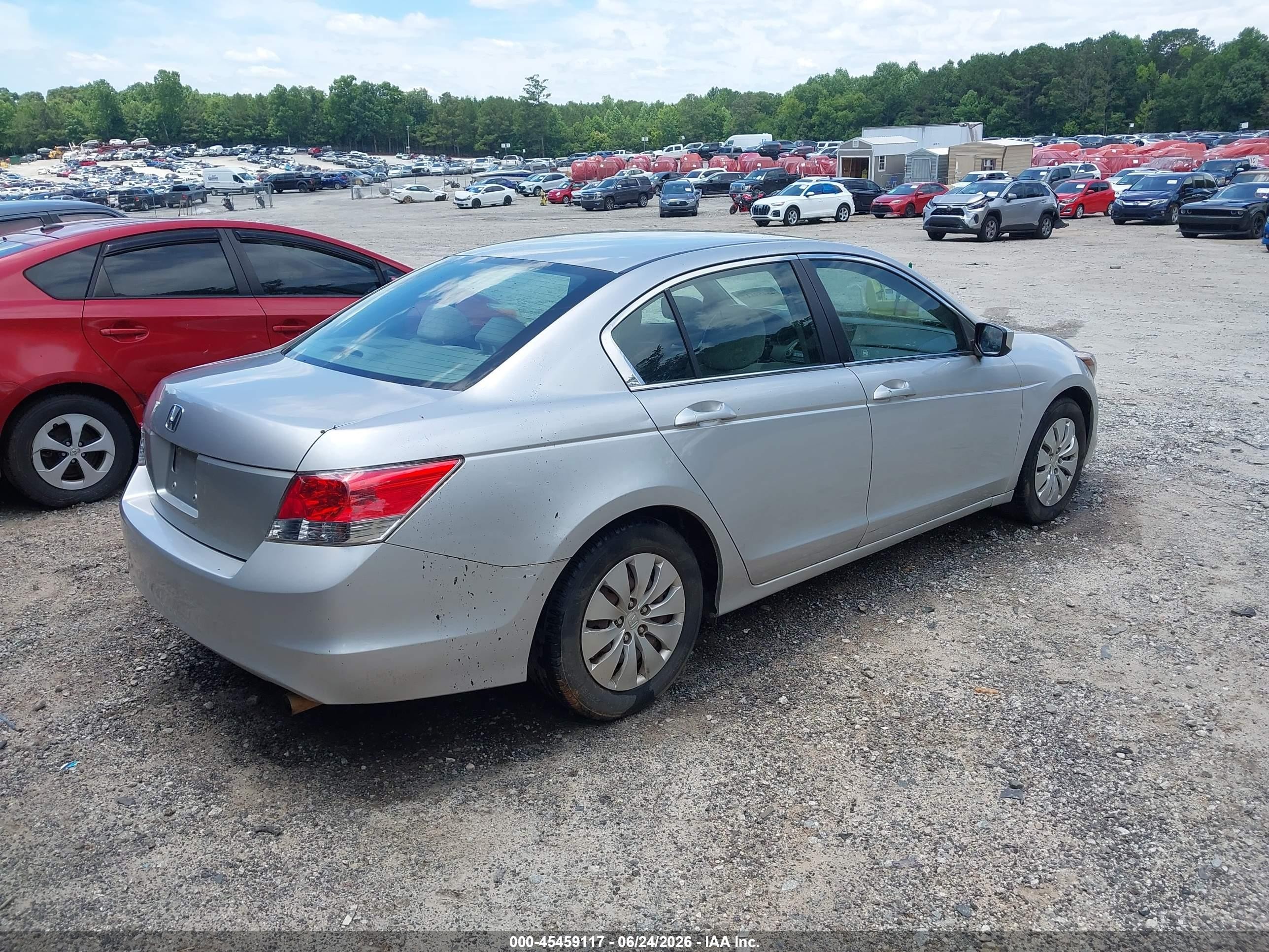 2010 Honda Accord 2.4 Lx Silver vin: 1HGCP2F35AA177405