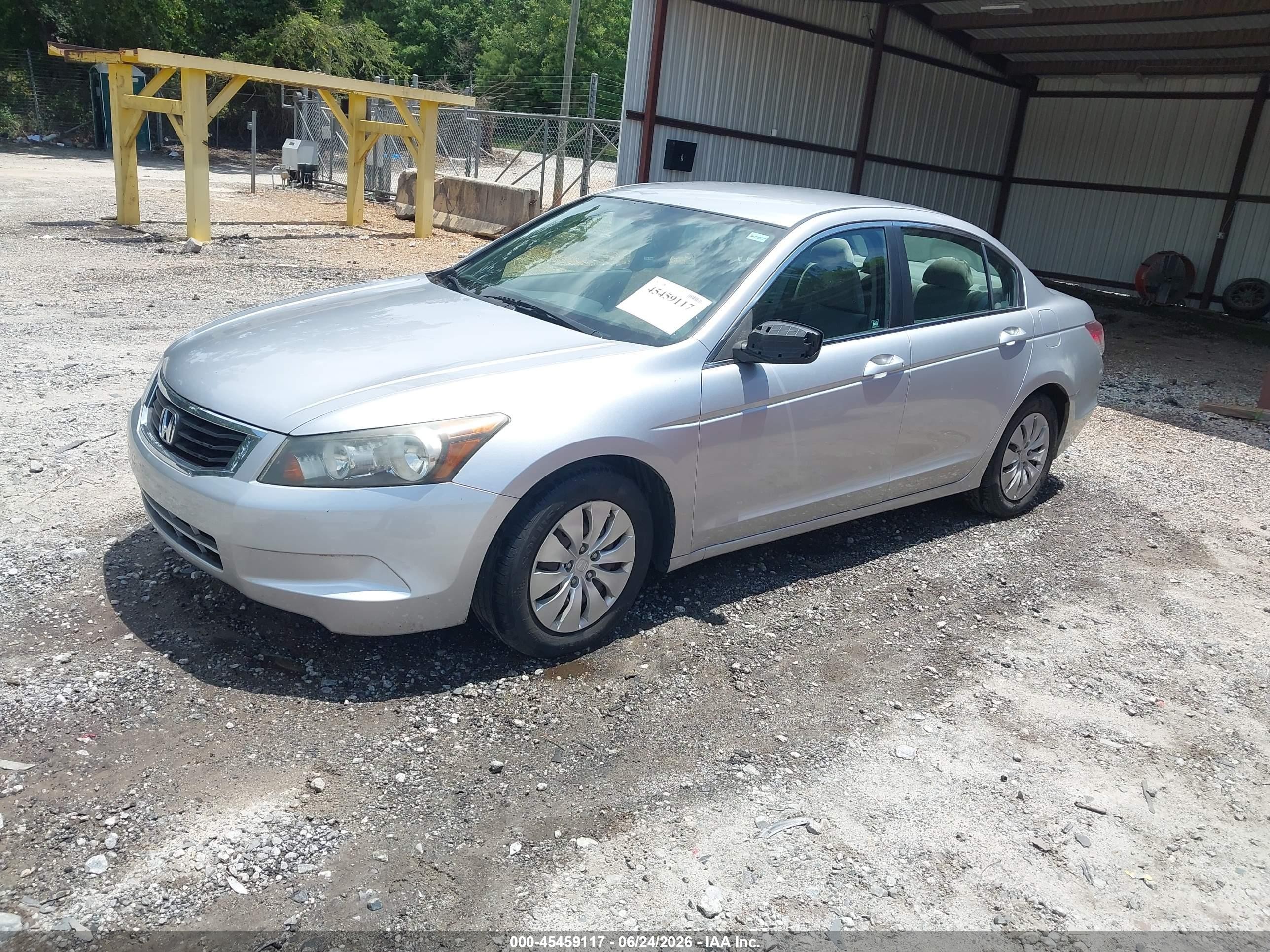 2010 Honda Accord 2.4 Lx Silver vin: 1HGCP2F35AA177405