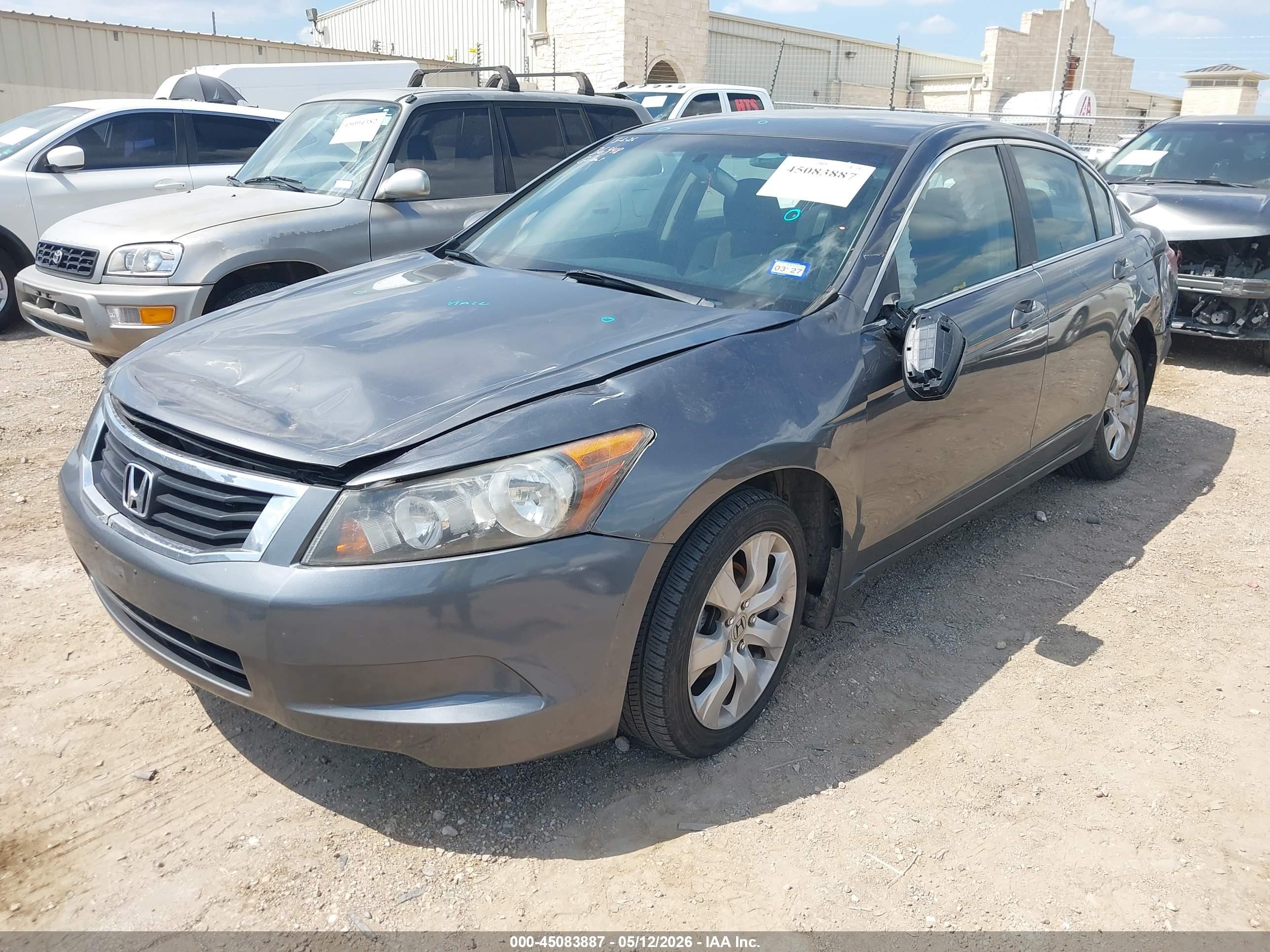 2010 Honda Accord 2.4 Lx Gray vin: 1HGCP2F35AA187609
