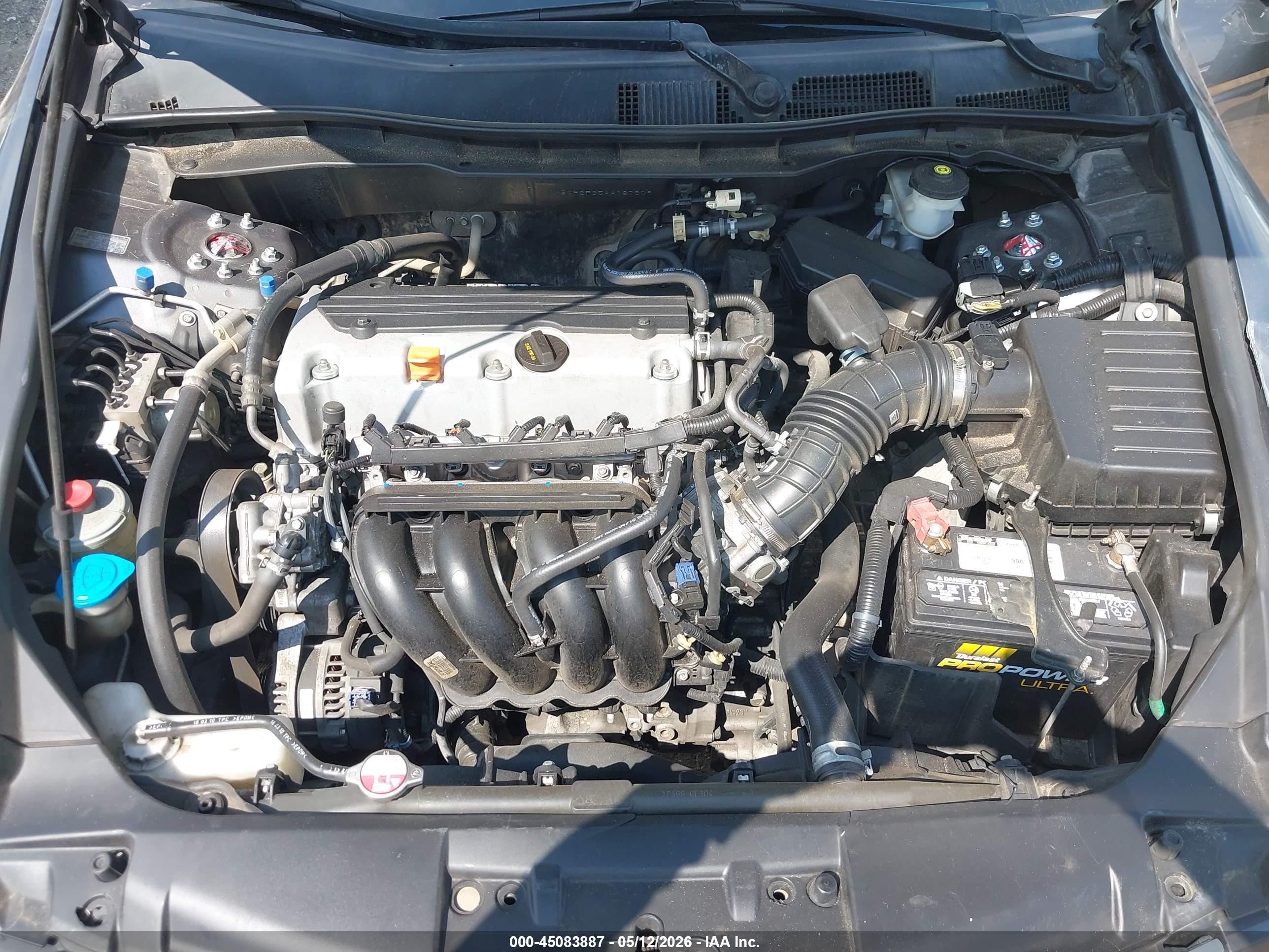 2010 Honda Accord 2.4 Lx Gray vin: 1HGCP2F35AA187609