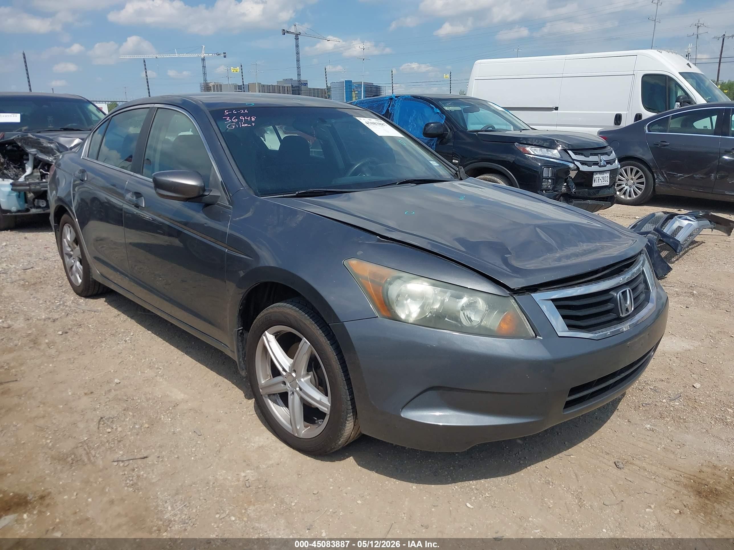 2010 Honda Accord 2.4 Lx Gray vin: 1HGCP2F35AA187609