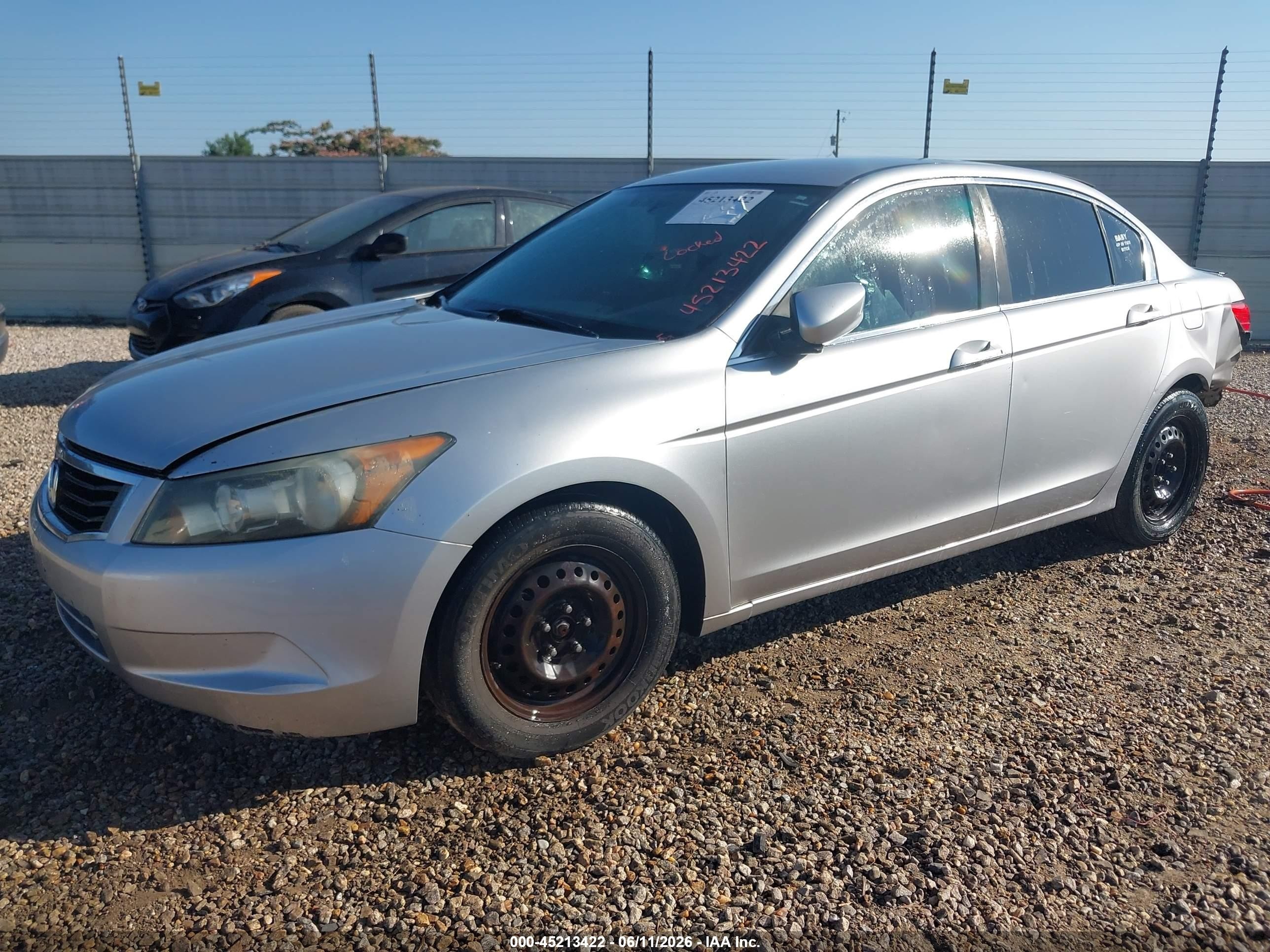 2010 Honda Accord 2.4 Lx Silver vin: 1HGCP2F35AA196309