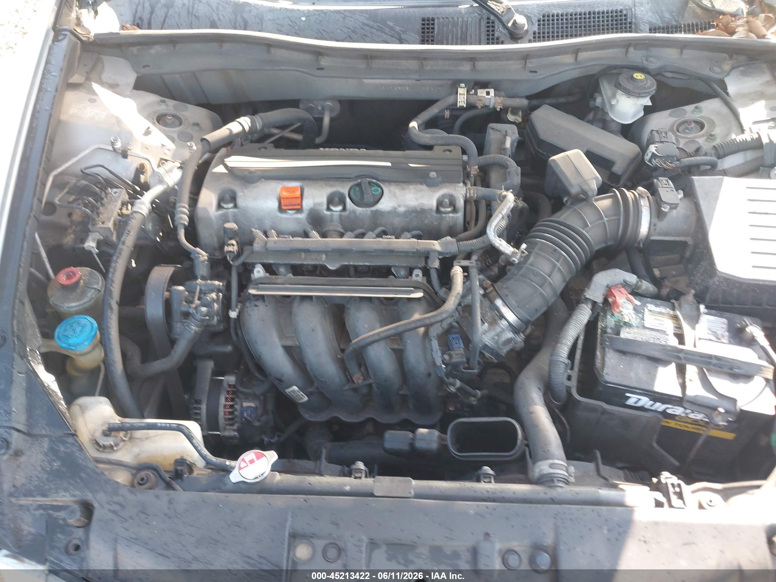 2010 Honda Accord 2.4 Lx Silver vin: 1HGCP2F35AA196309