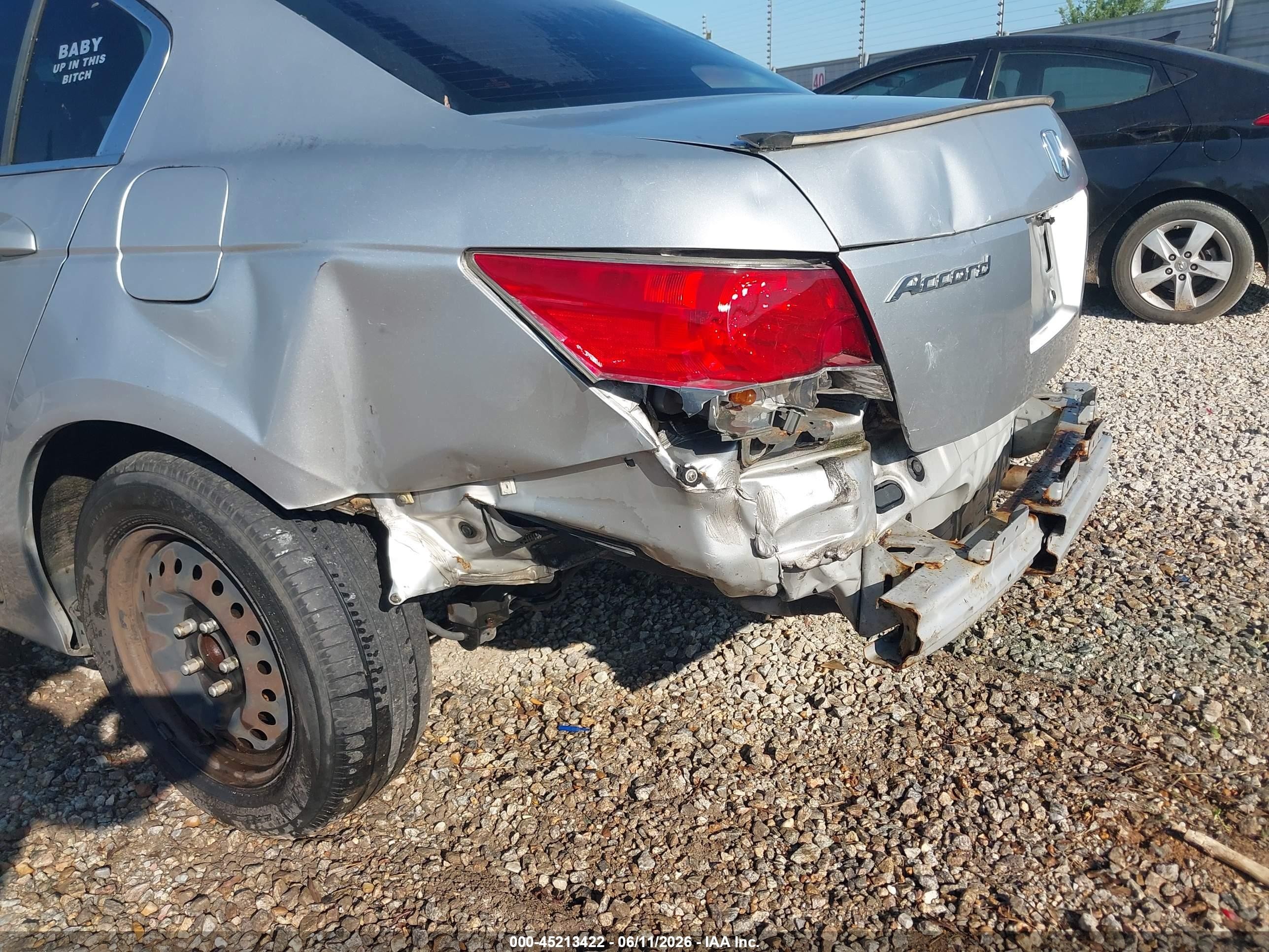 2010 Honda Accord 2.4 Lx Silver vin: 1HGCP2F35AA196309