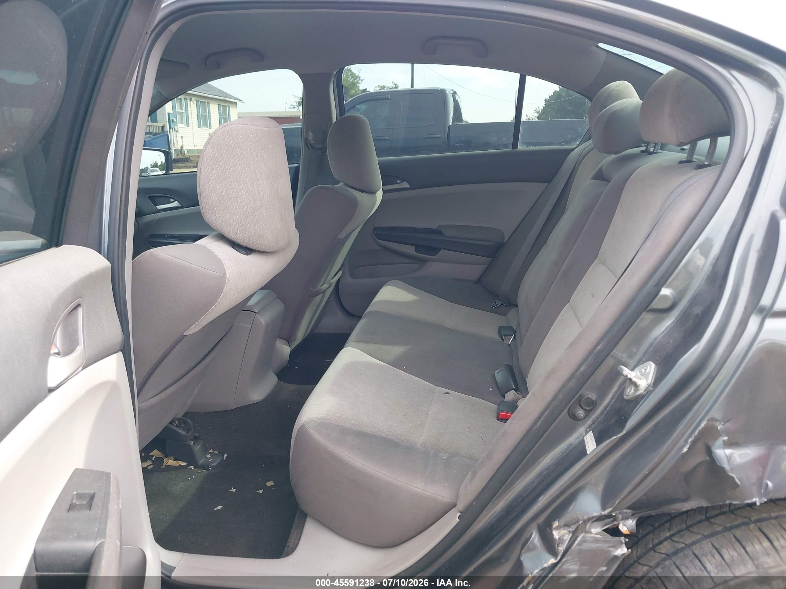 2010 Honda Accord 2.4 Lx Gray vin: 1HGCP2F35AA196567