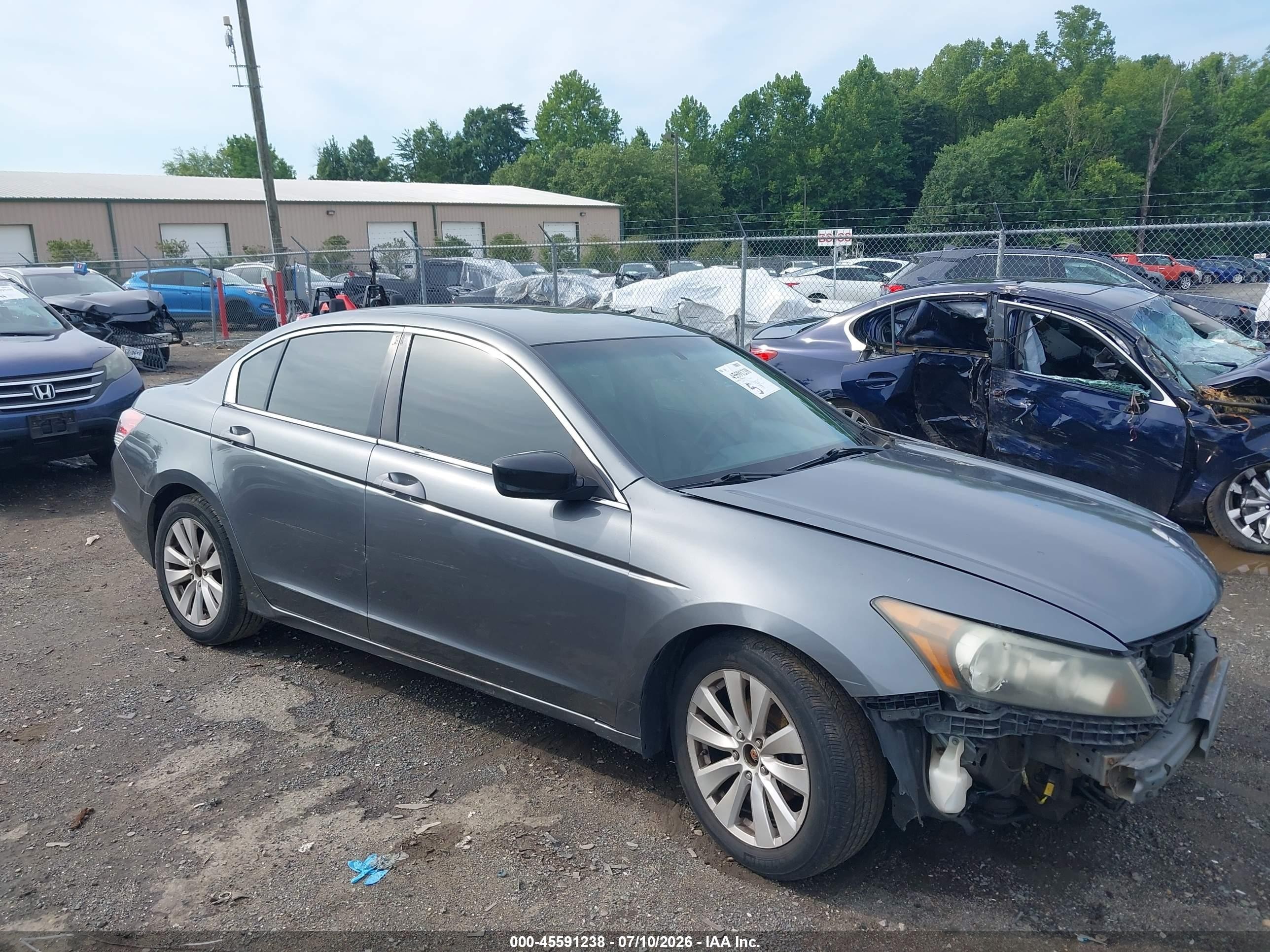 2010 Honda Accord 2.4 Lx Gray vin: 1HGCP2F35AA196567