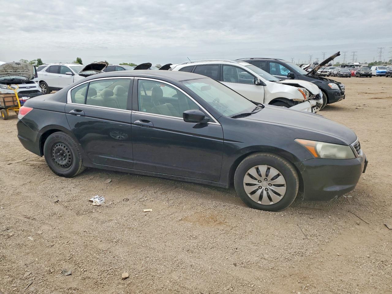 2010 Honda Accord Lx Черный vin: 1HGCP2F35AA197024