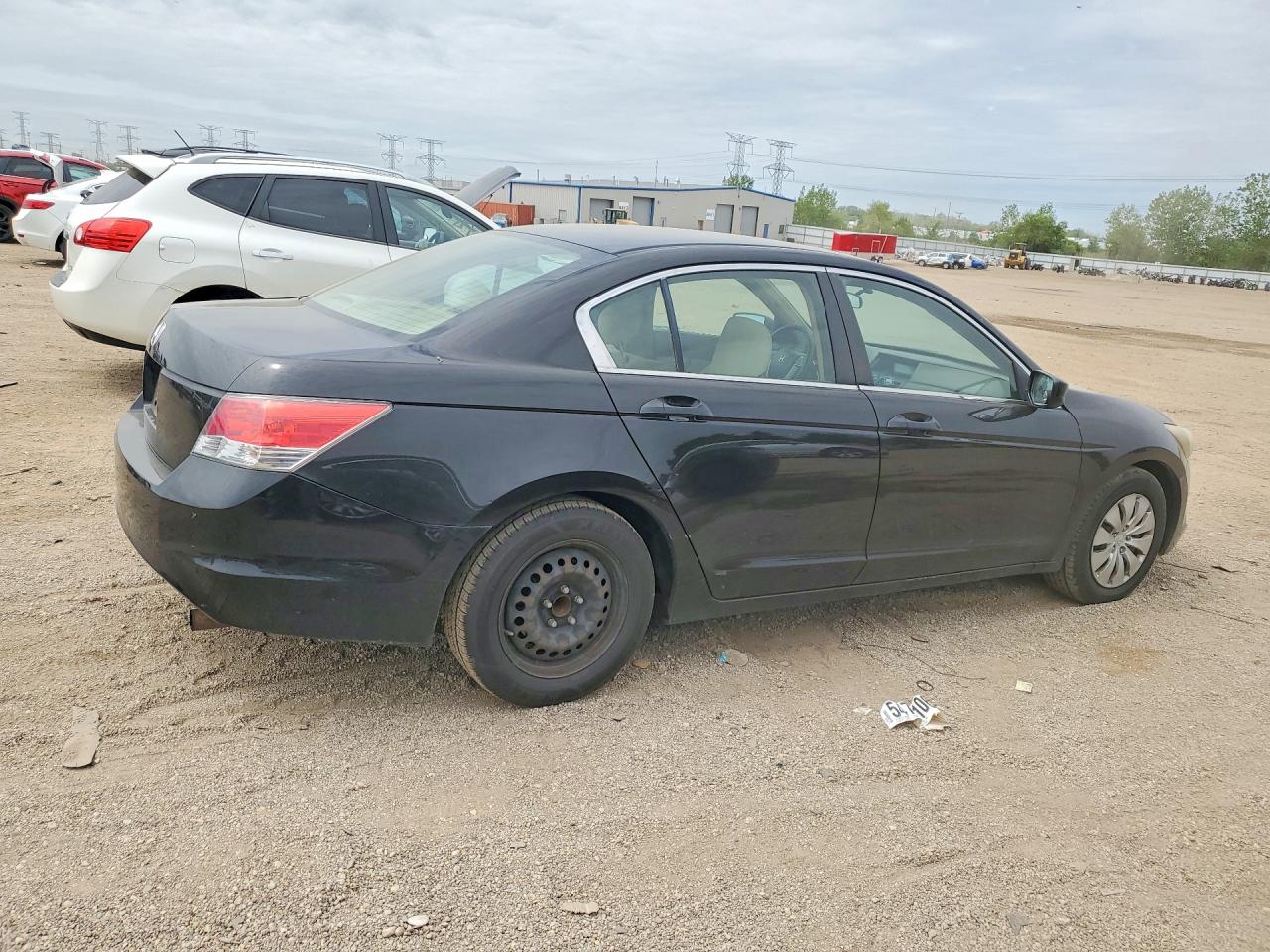 2010 Honda Accord Lx Черный vin: 1HGCP2F35AA197024