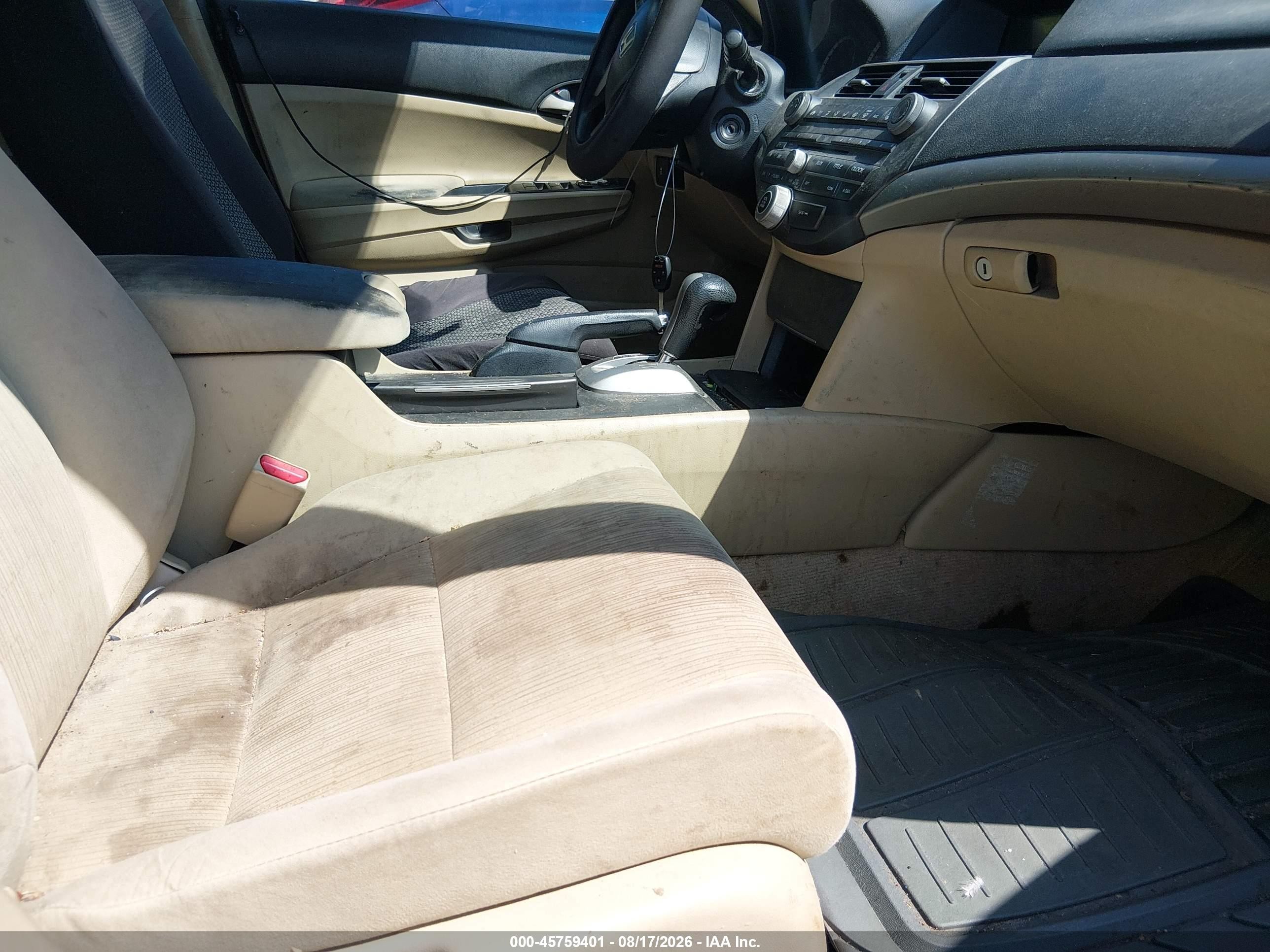 2011 Honda Accord 2.4 Lx Burgundy vin: 1HGCP2F35BA019485