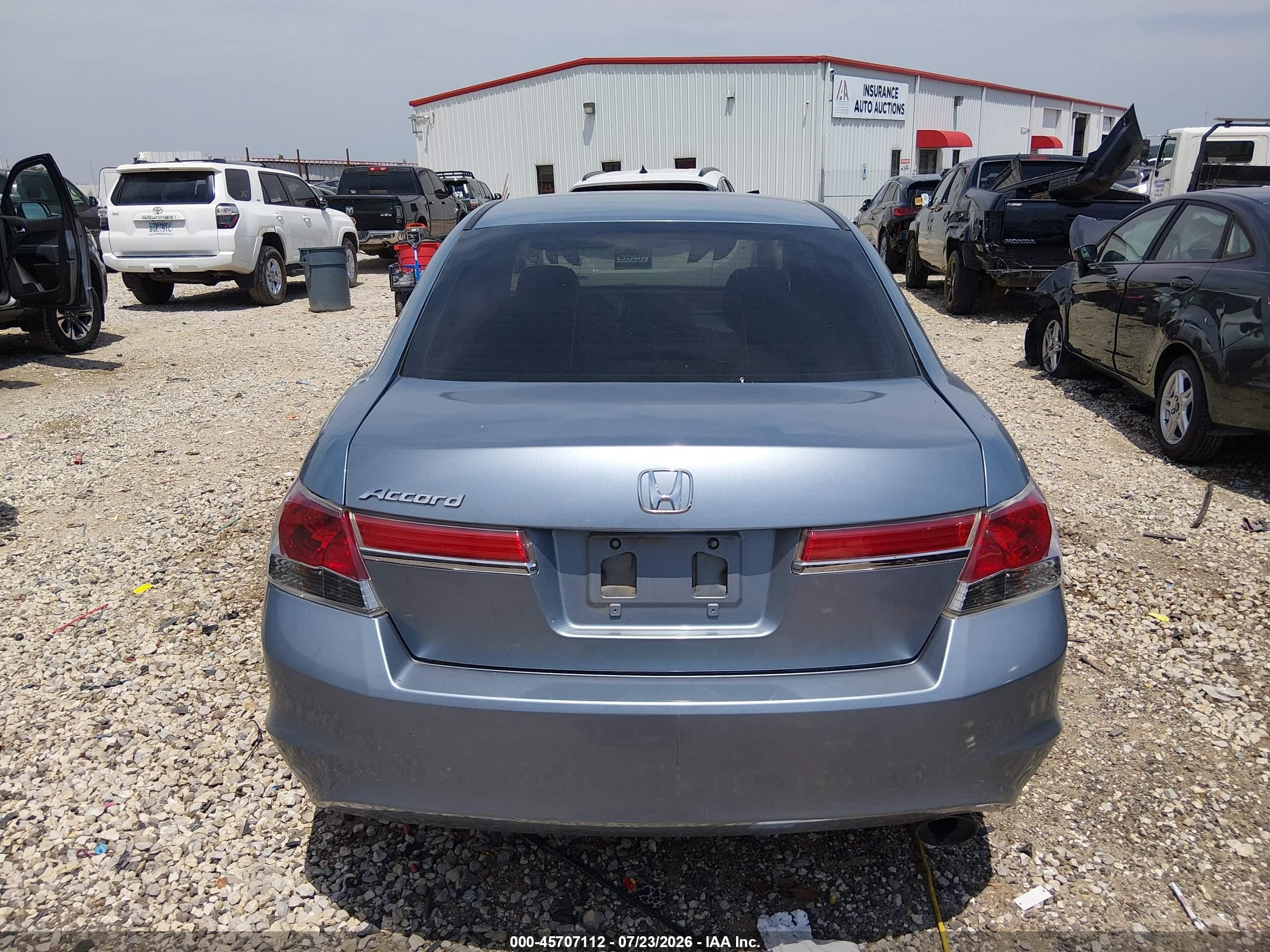 2011 Honda Accord 2.4 Lx Light Blue vin: 1HGCP2F35BA025772