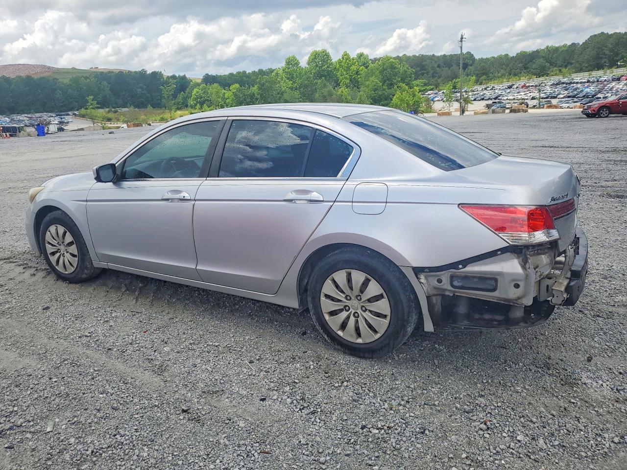 2011 Honda Accord Lx Silver vin: 1HGCP2F35BA030650