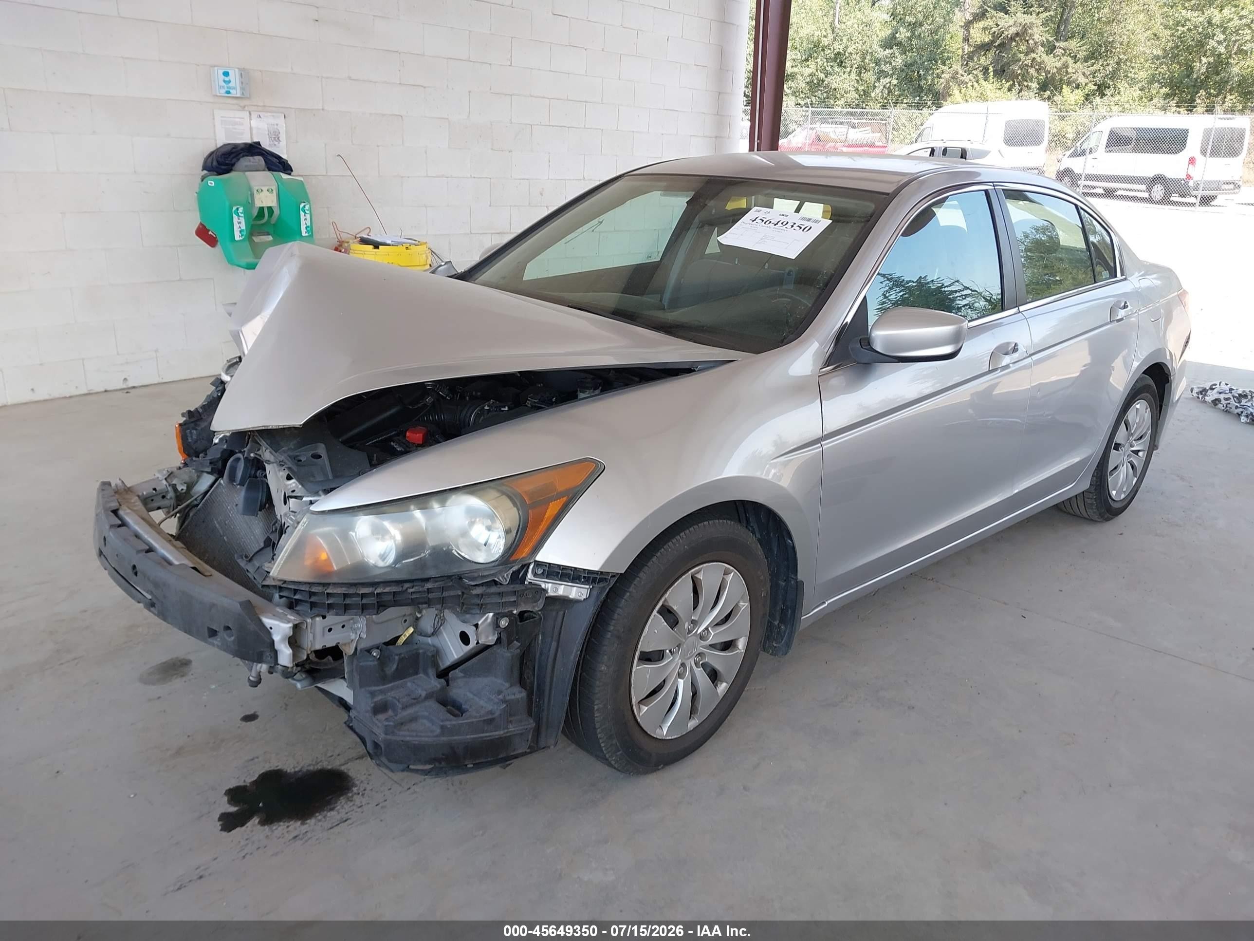 2011 Honda Accord 2.4 Lx Серебряный vin: 1HGCP2F35BA050106
