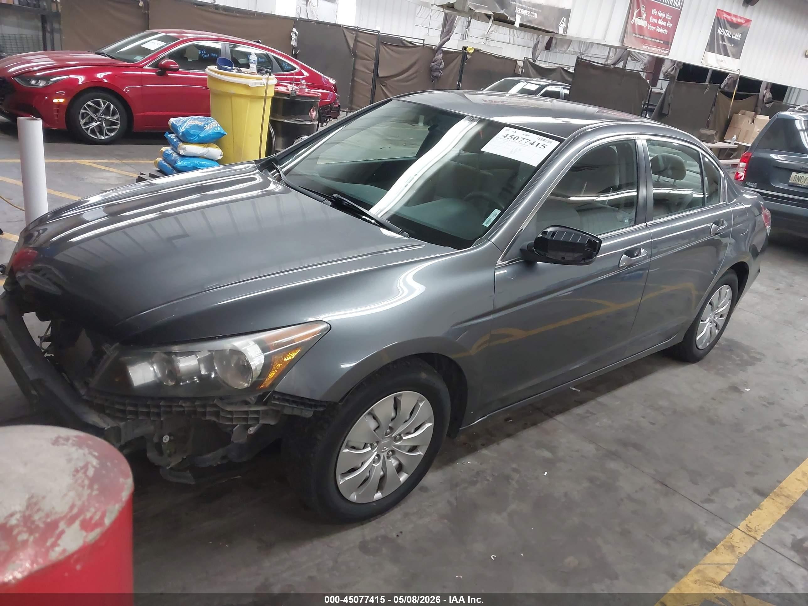 2011 Honda Accord 2.4 Lx Gray vin: 1HGCP2F35BA053829