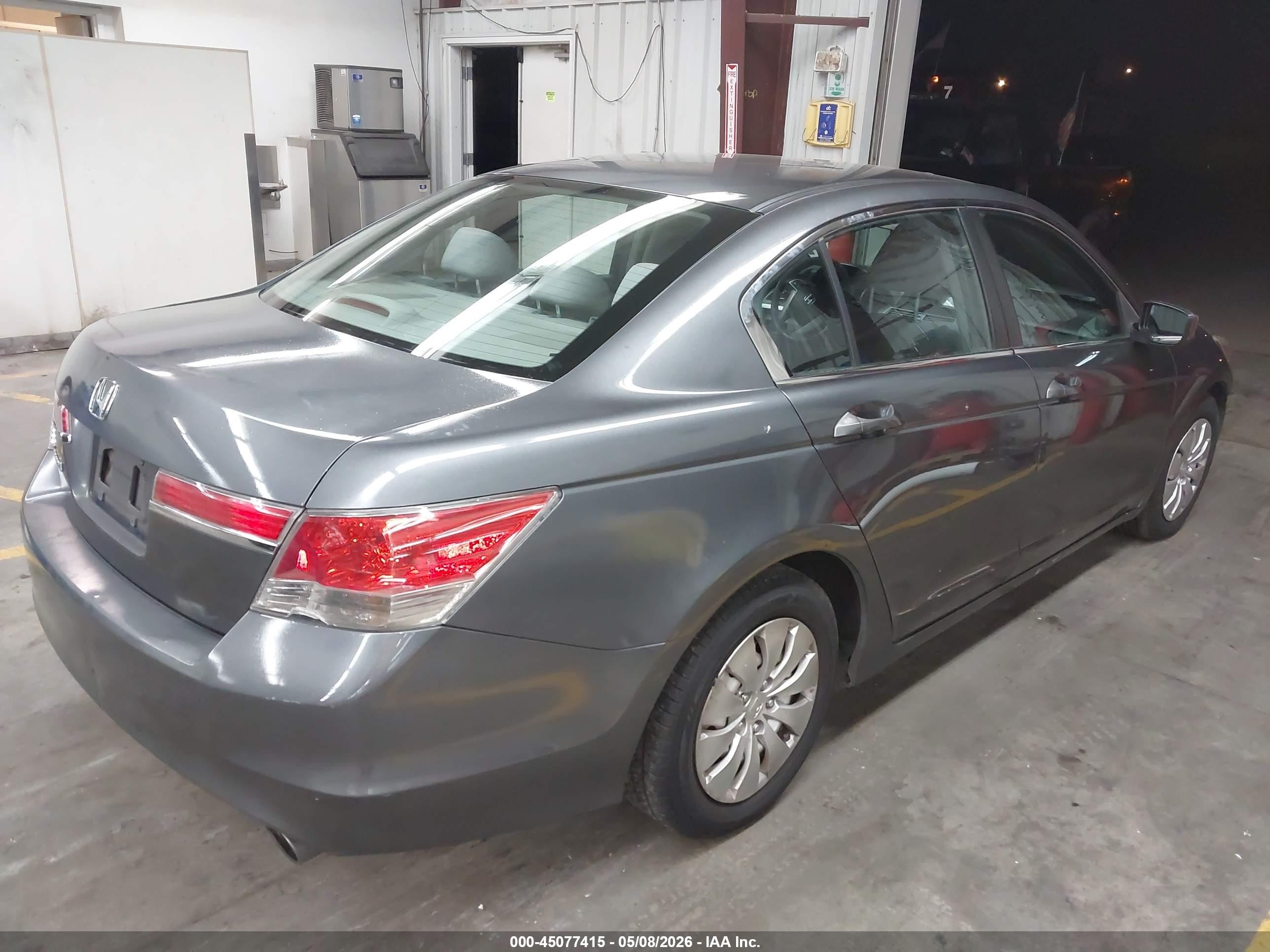 2011 Honda Accord 2.4 Lx Gray vin: 1HGCP2F35BA053829