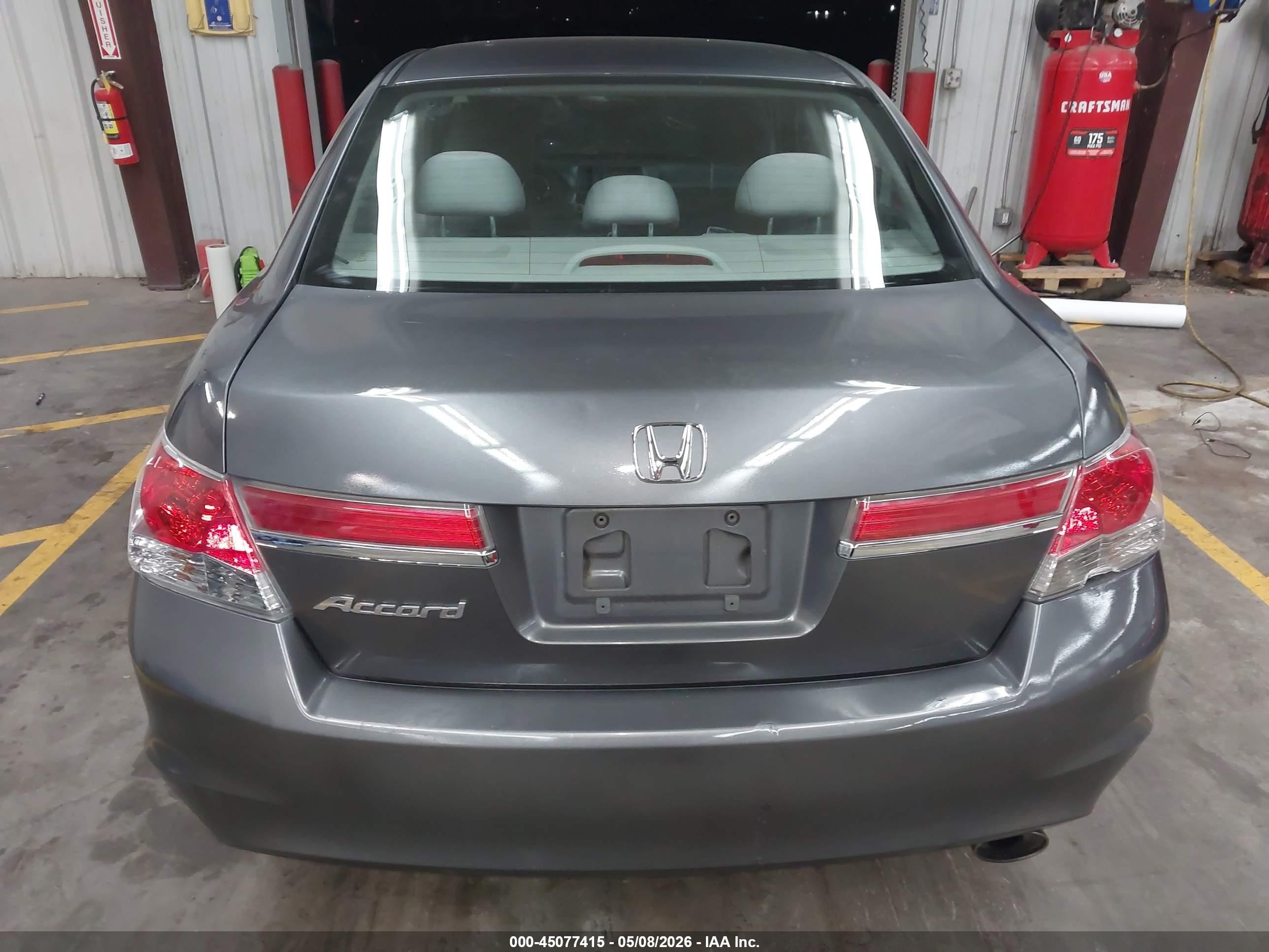 2011 Honda Accord 2.4 Lx Gray vin: 1HGCP2F35BA053829