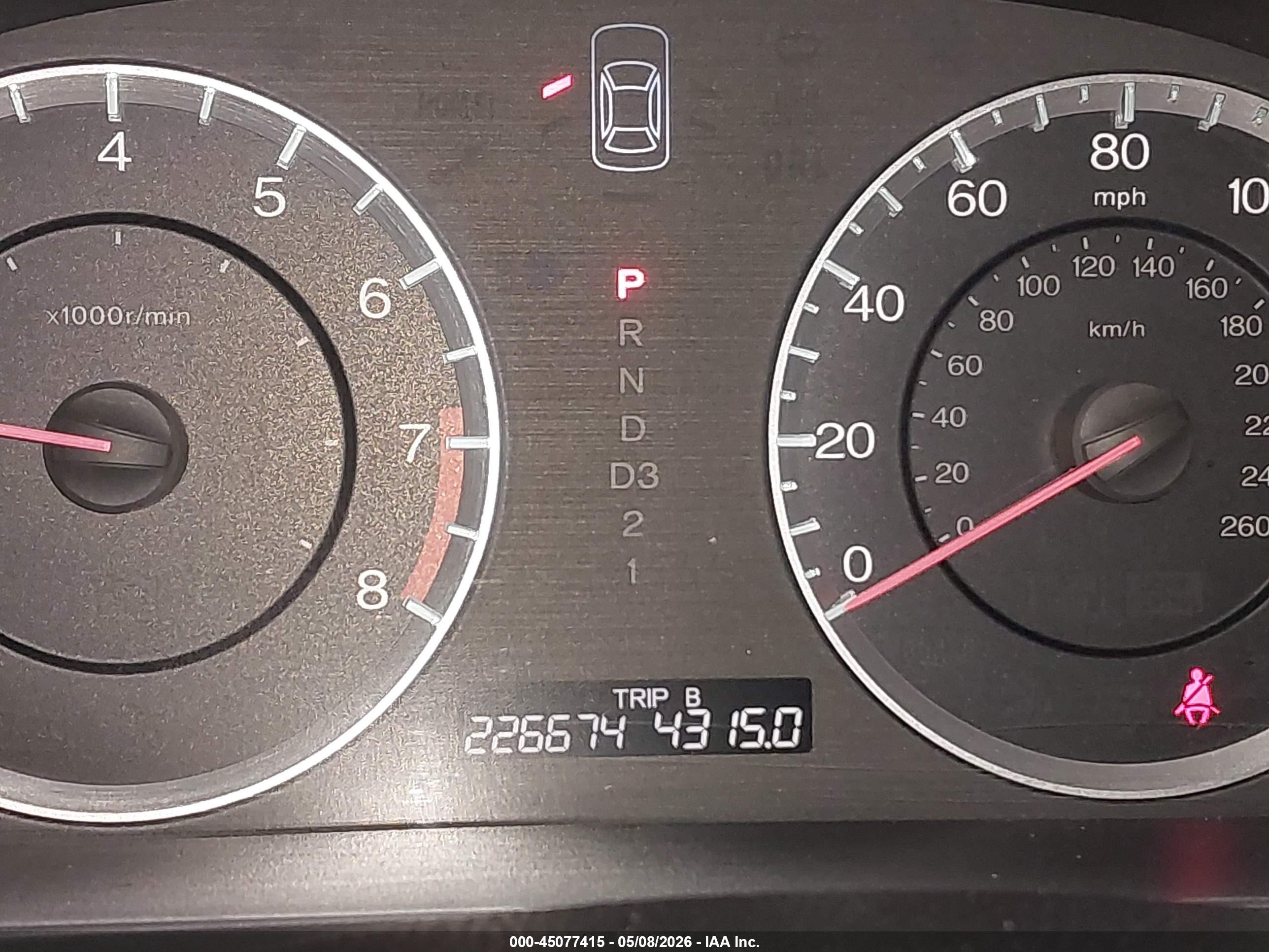 2011 Honda Accord 2.4 Lx Gray vin: 1HGCP2F35BA053829