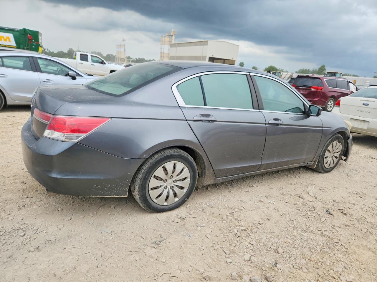 2011 Honda Accord Lx Gray vin: 1HGCP2F35BA063115