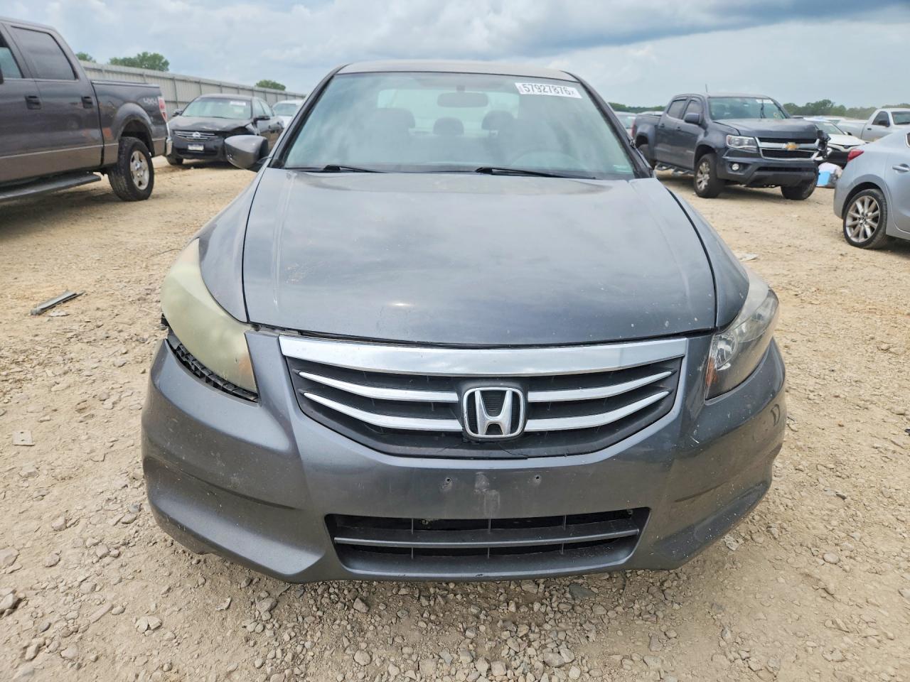 2011 Honda Accord Lx Gray vin: 1HGCP2F35BA063115