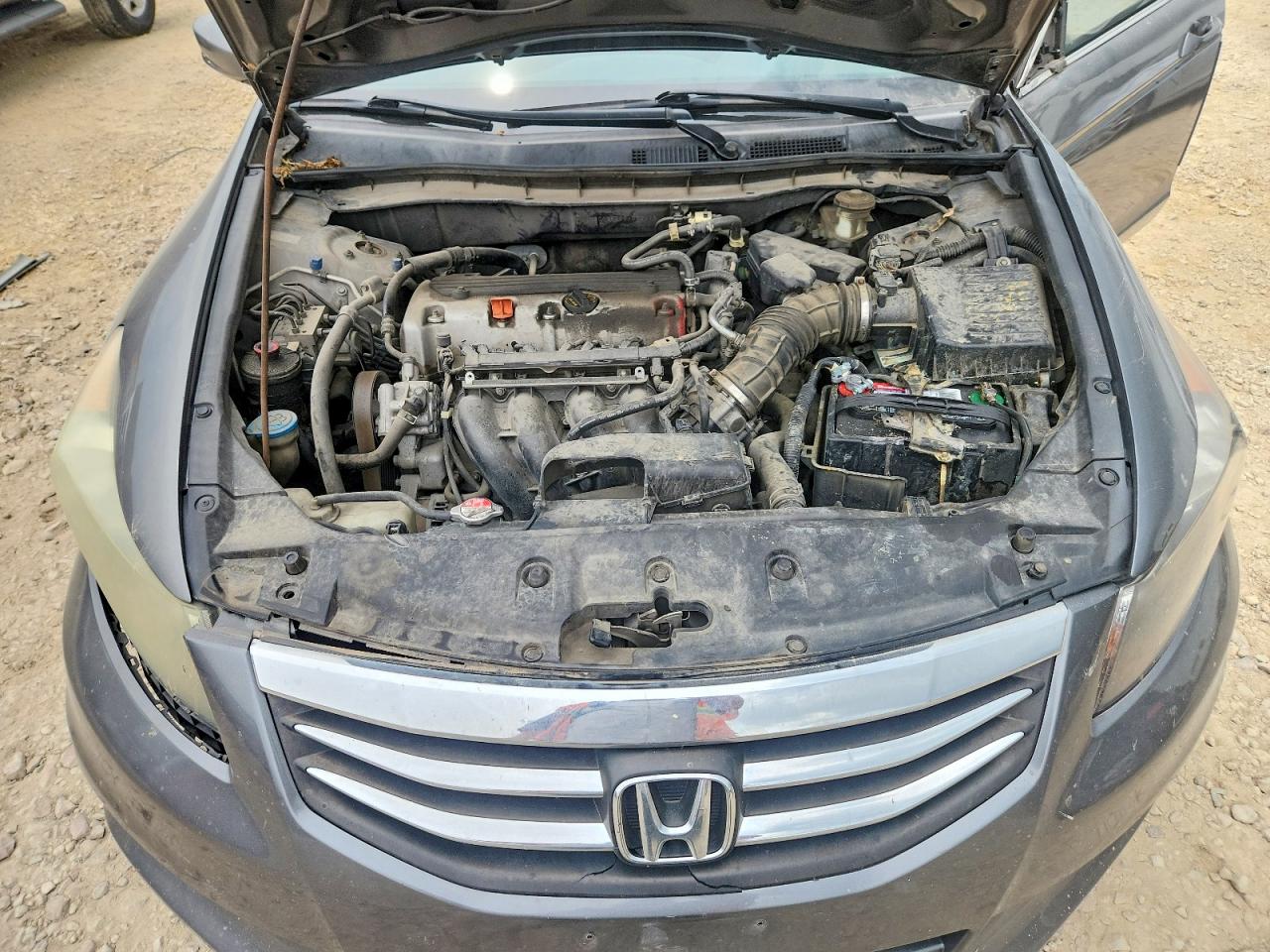2011 Honda Accord Lx Gray vin: 1HGCP2F35BA063115