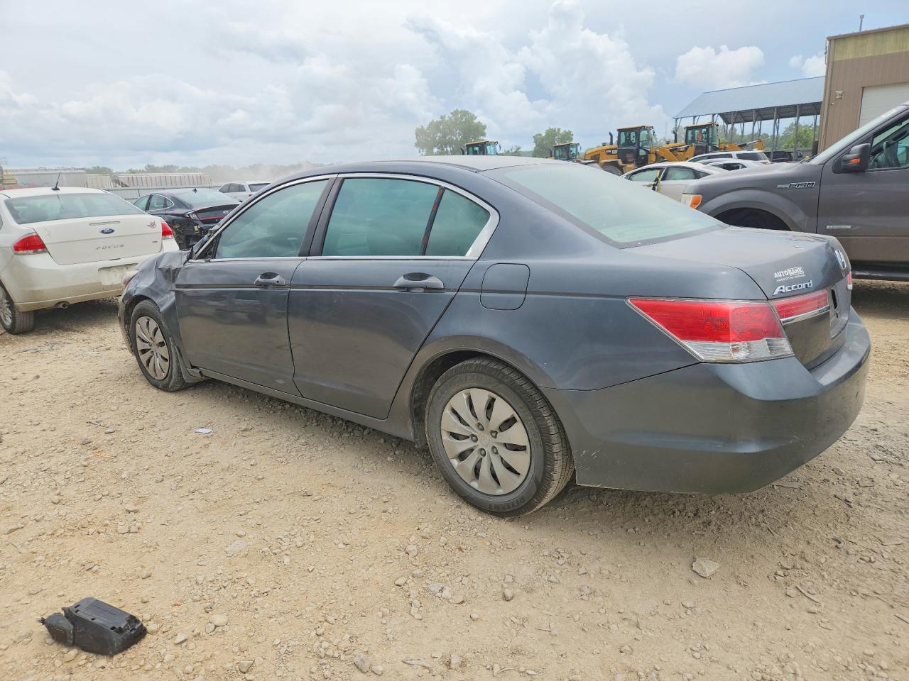 2011 Honda Accord Lx Gray vin: 1HGCP2F35BA063115