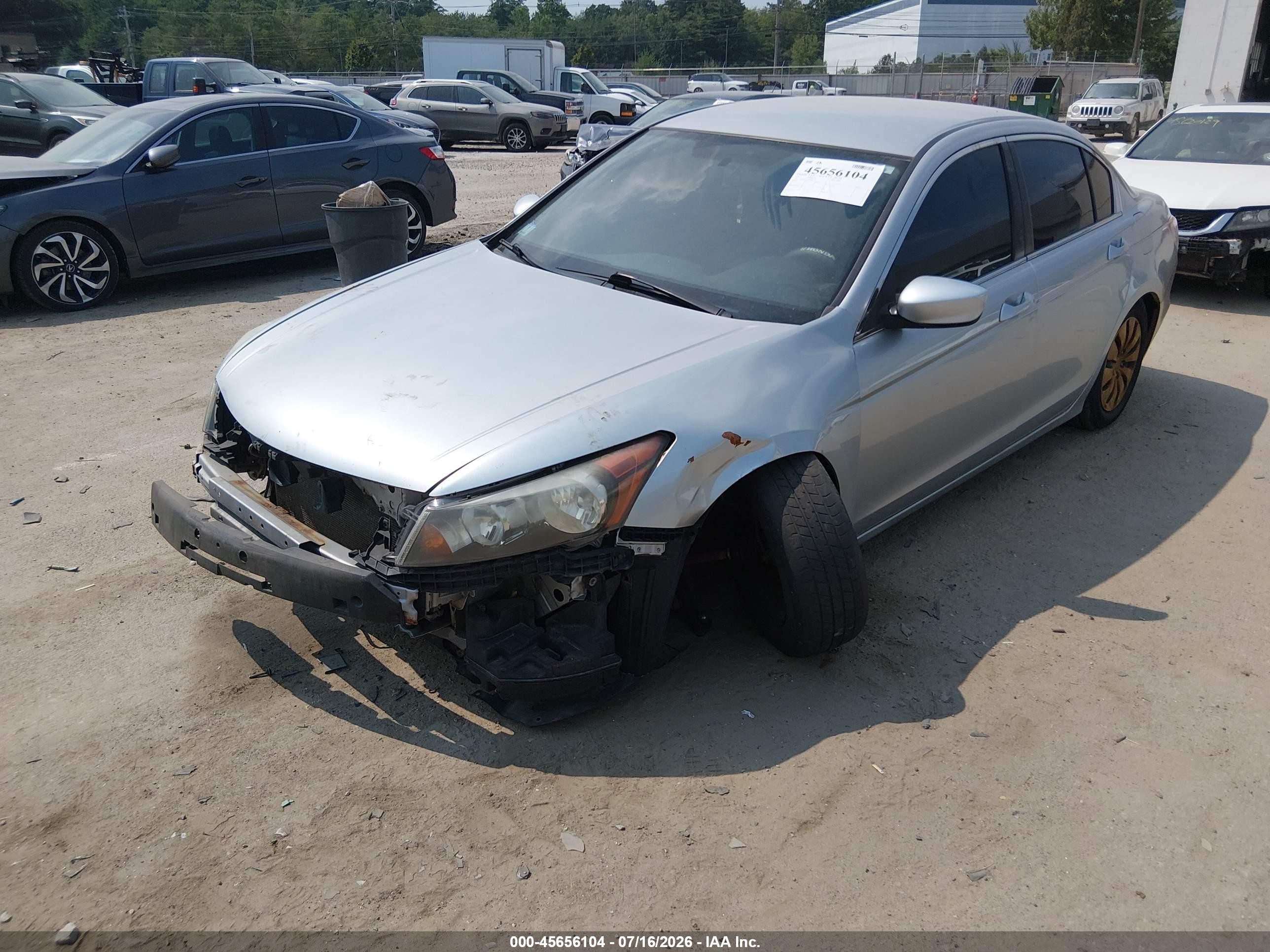 2011 Honda Accord 2.4 Lx Silver vin: 1HGCP2F35BA085616