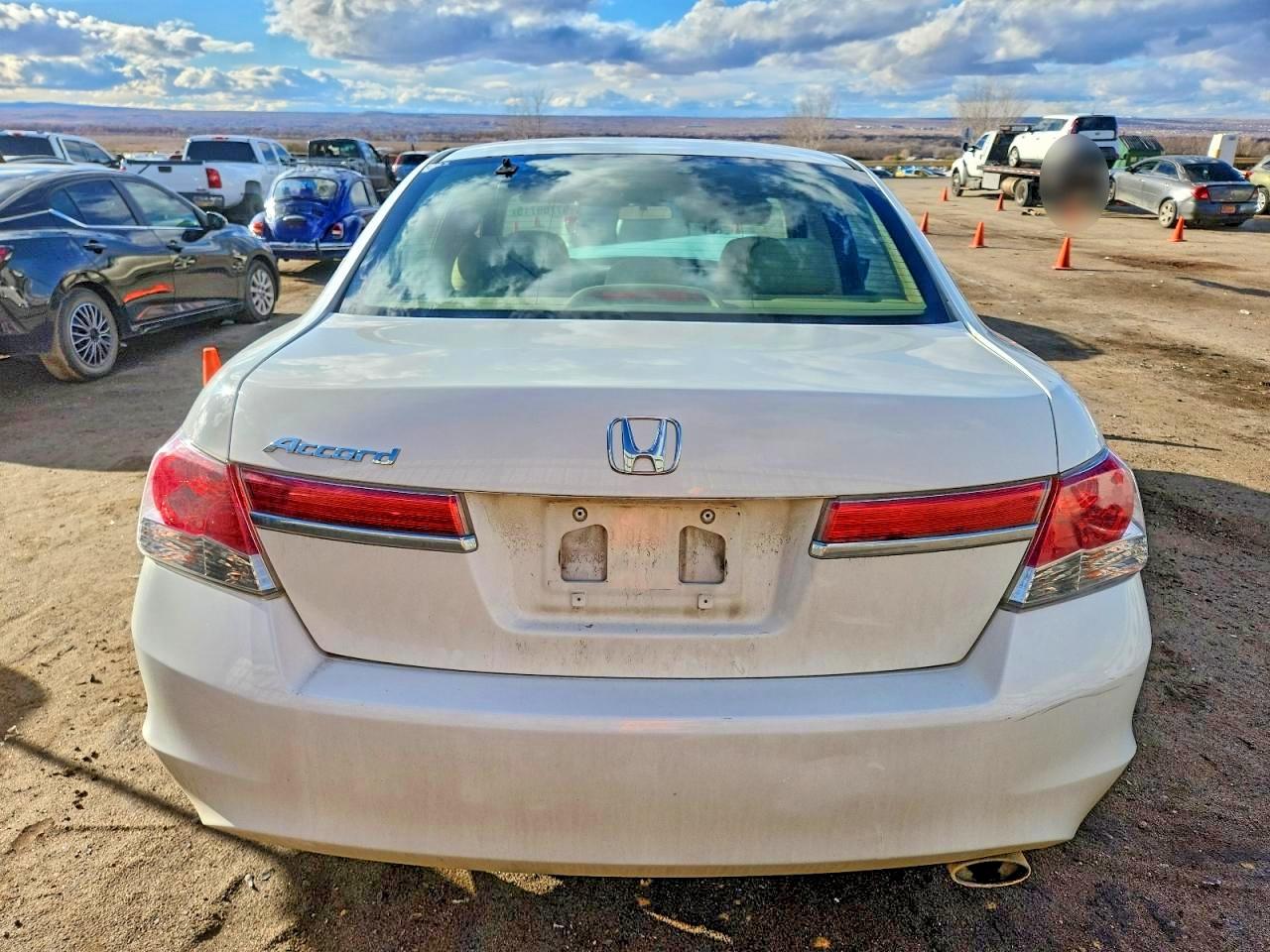 2011 Honda Accord Lx White vin: 1HGCP2F35BA091643