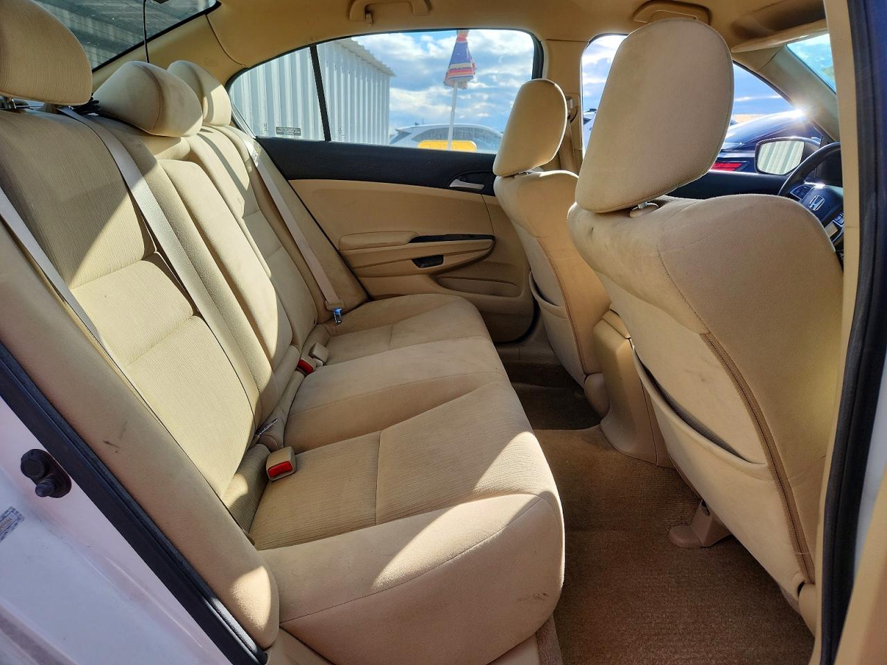 2011 Honda Accord Lx White vin: 1HGCP2F35BA091643