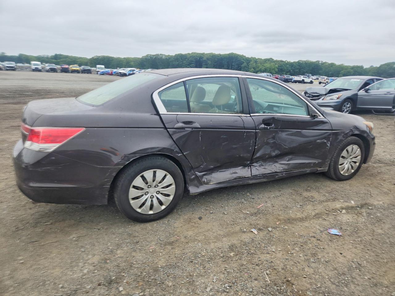 2011 Honda Accord Lx Gray vin: 1HGCP2F35BA097572