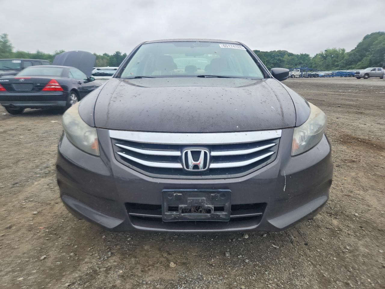 2011 Honda Accord Lx Gray vin: 1HGCP2F35BA097572