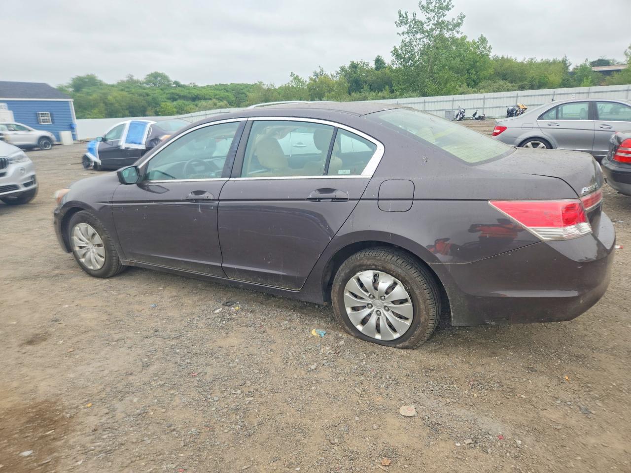 2011 Honda Accord Lx Gray vin: 1HGCP2F35BA097572