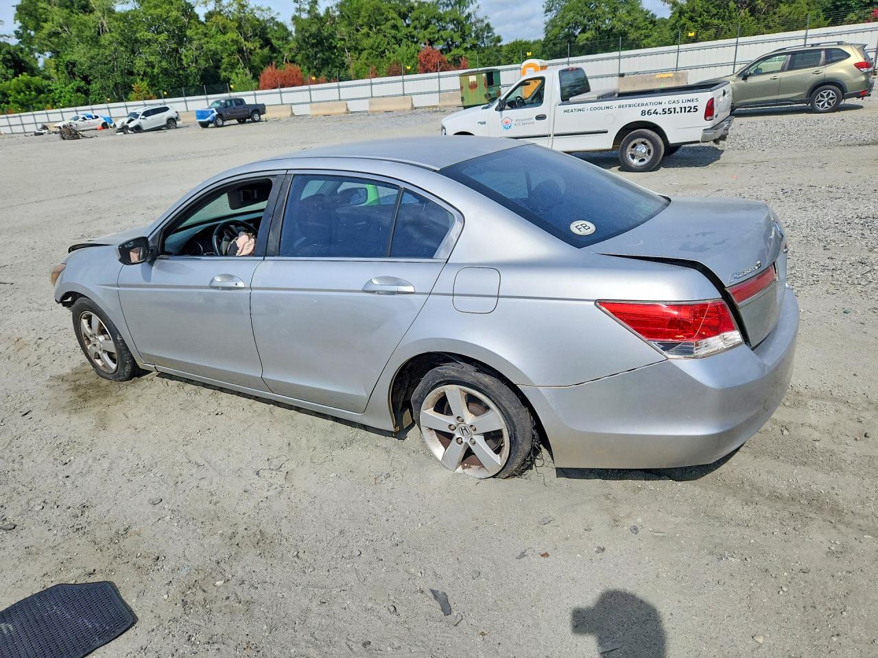 2011 Honda Accord Lx Silver vin: 1HGCP2F35BA109266