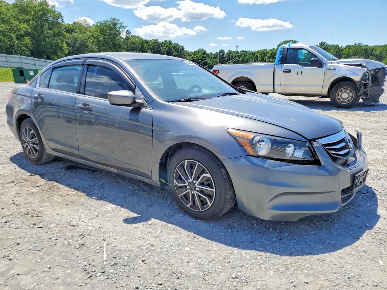 2011 Honda Accord Lx Gray vin: 1HGCP2F35BA112748