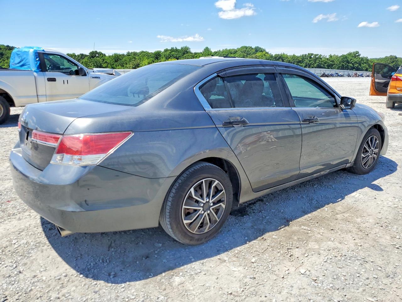 2011 Honda Accord Lx Gray vin: 1HGCP2F35BA112748