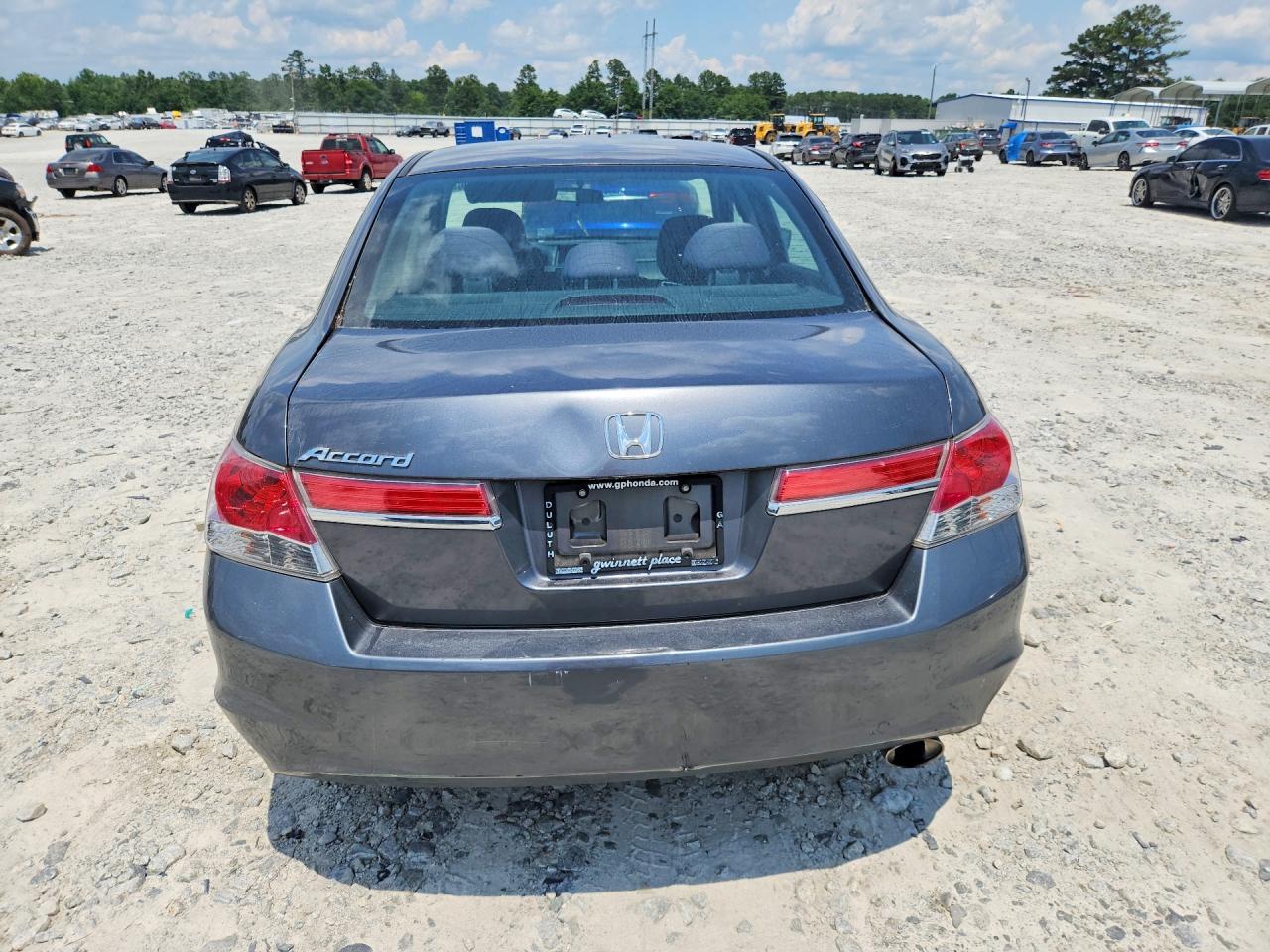 2011 Honda Accord Lx Gray vin: 1HGCP2F35BA114435
