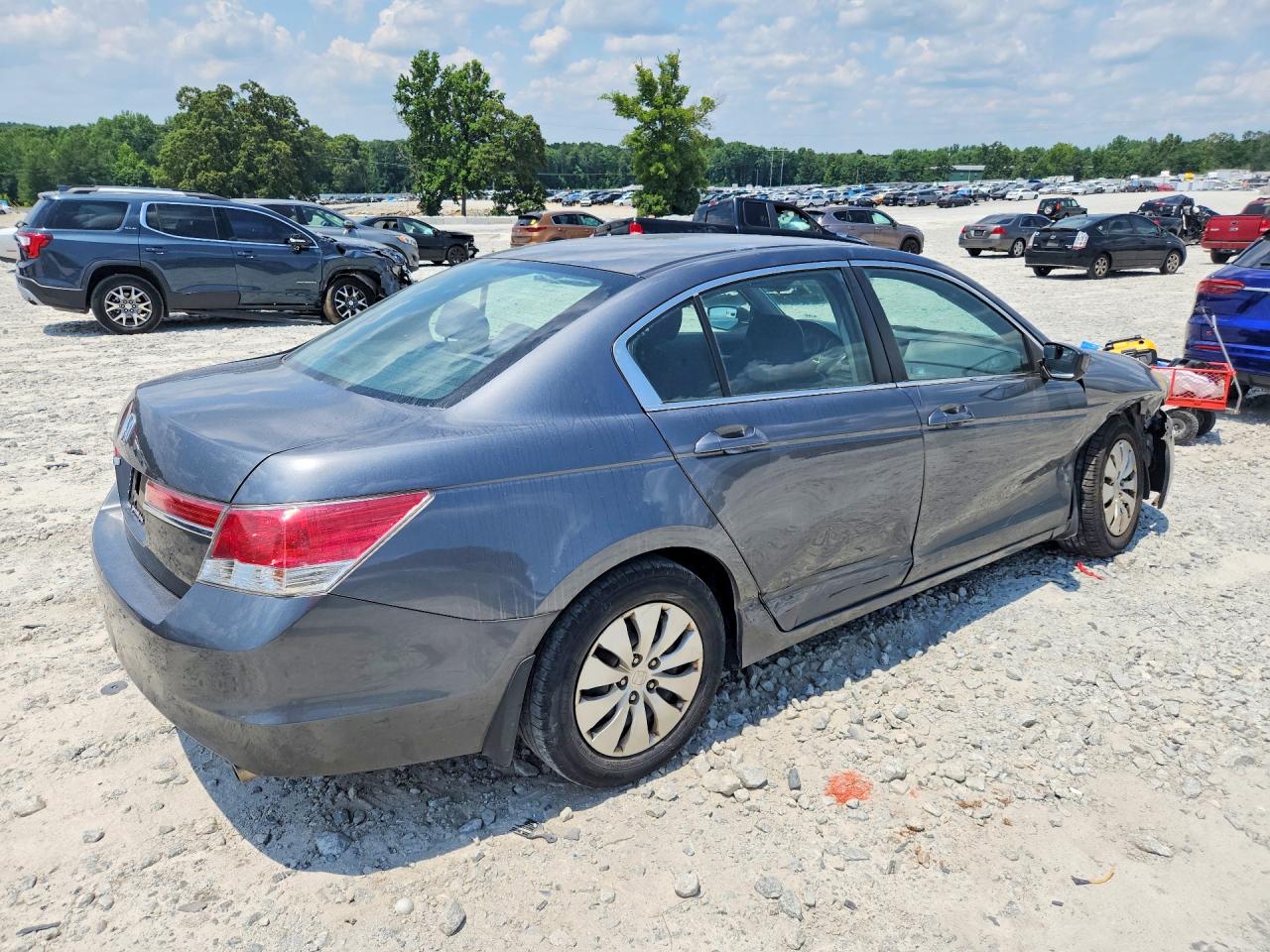 2011 Honda Accord Lx Gray vin: 1HGCP2F35BA114435