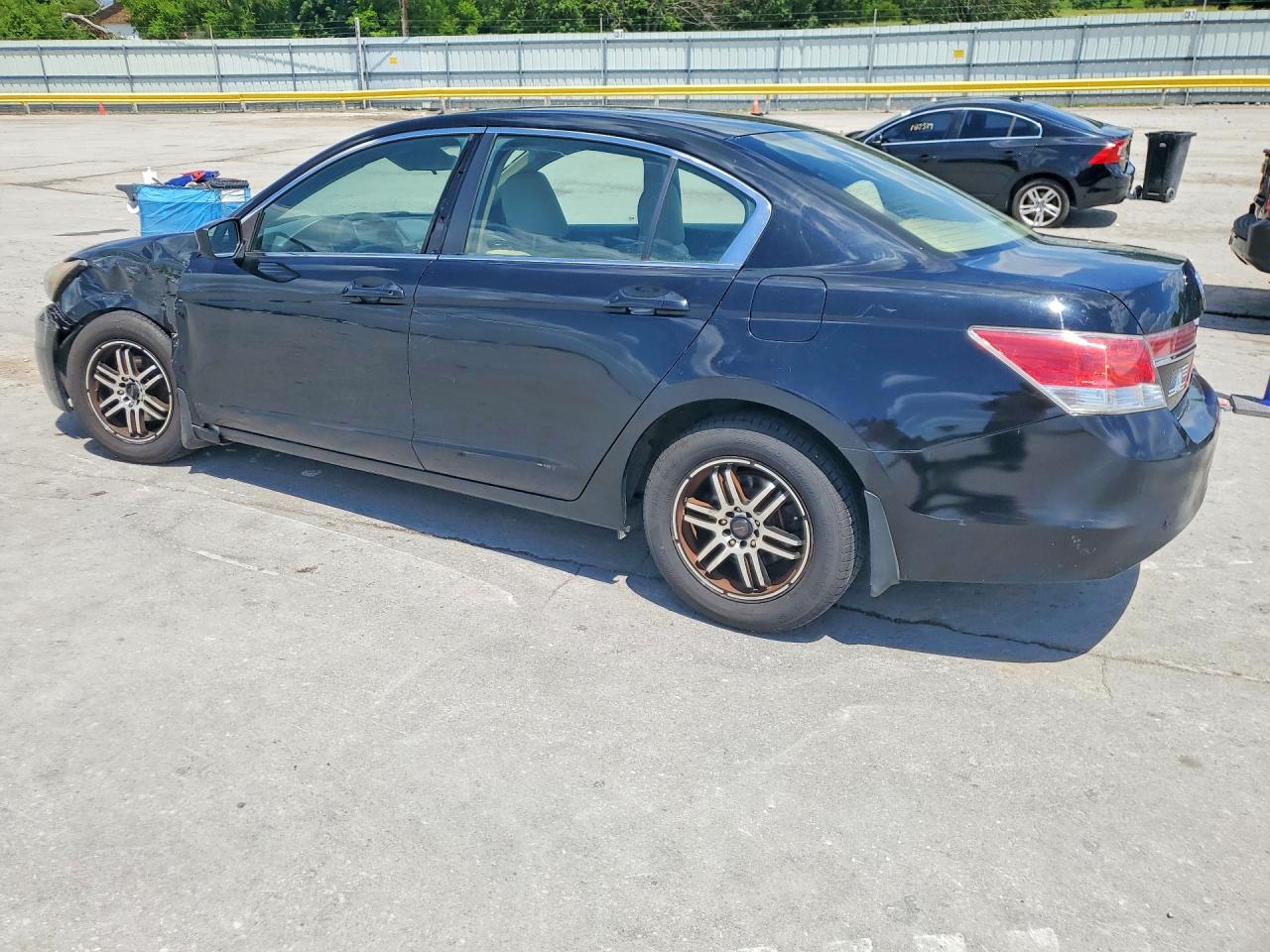 2011 Honda Accord Lx Black vin: 1HGCP2F35BA116461