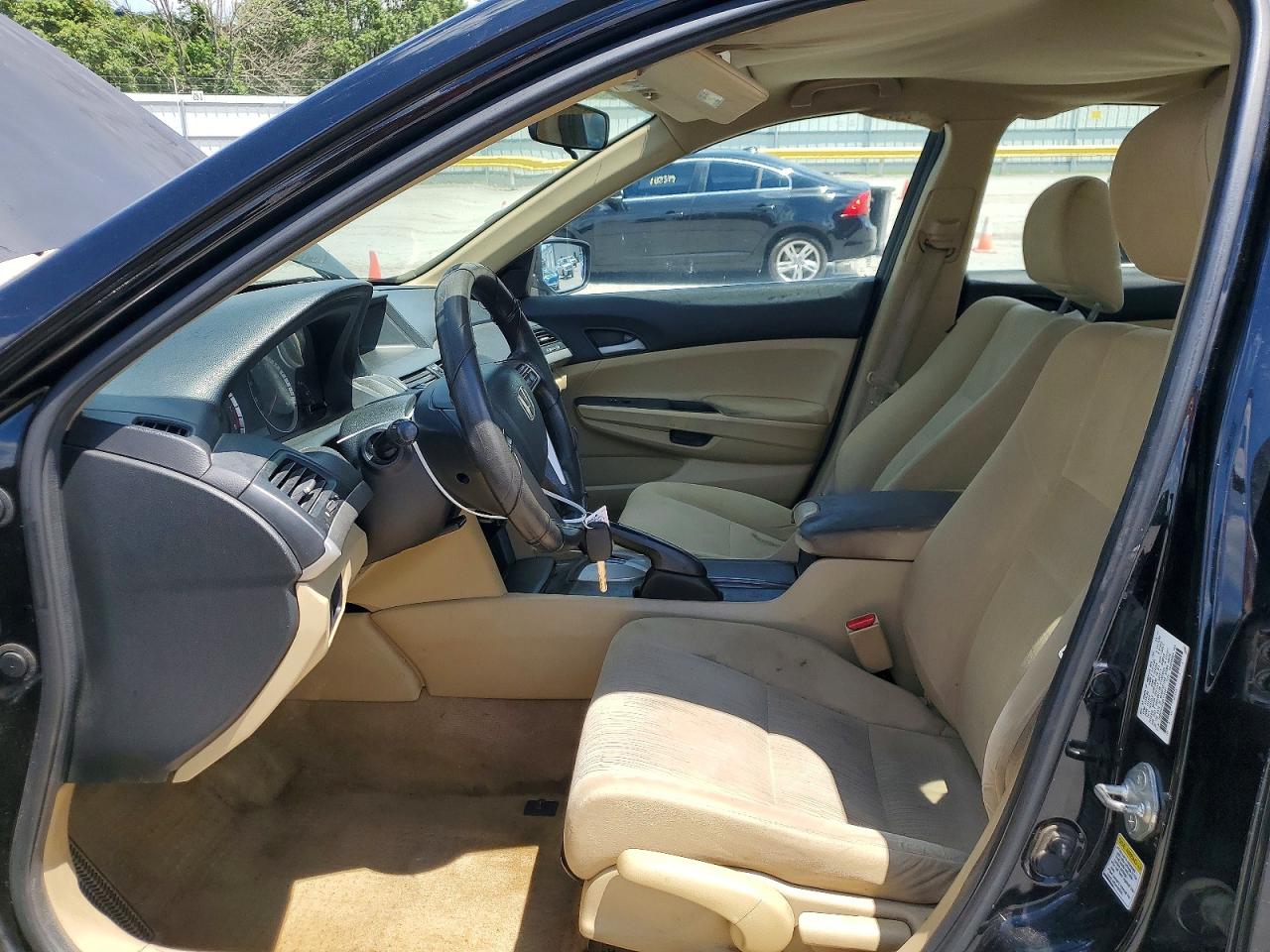 2011 Honda Accord Lx Black vin: 1HGCP2F35BA116461