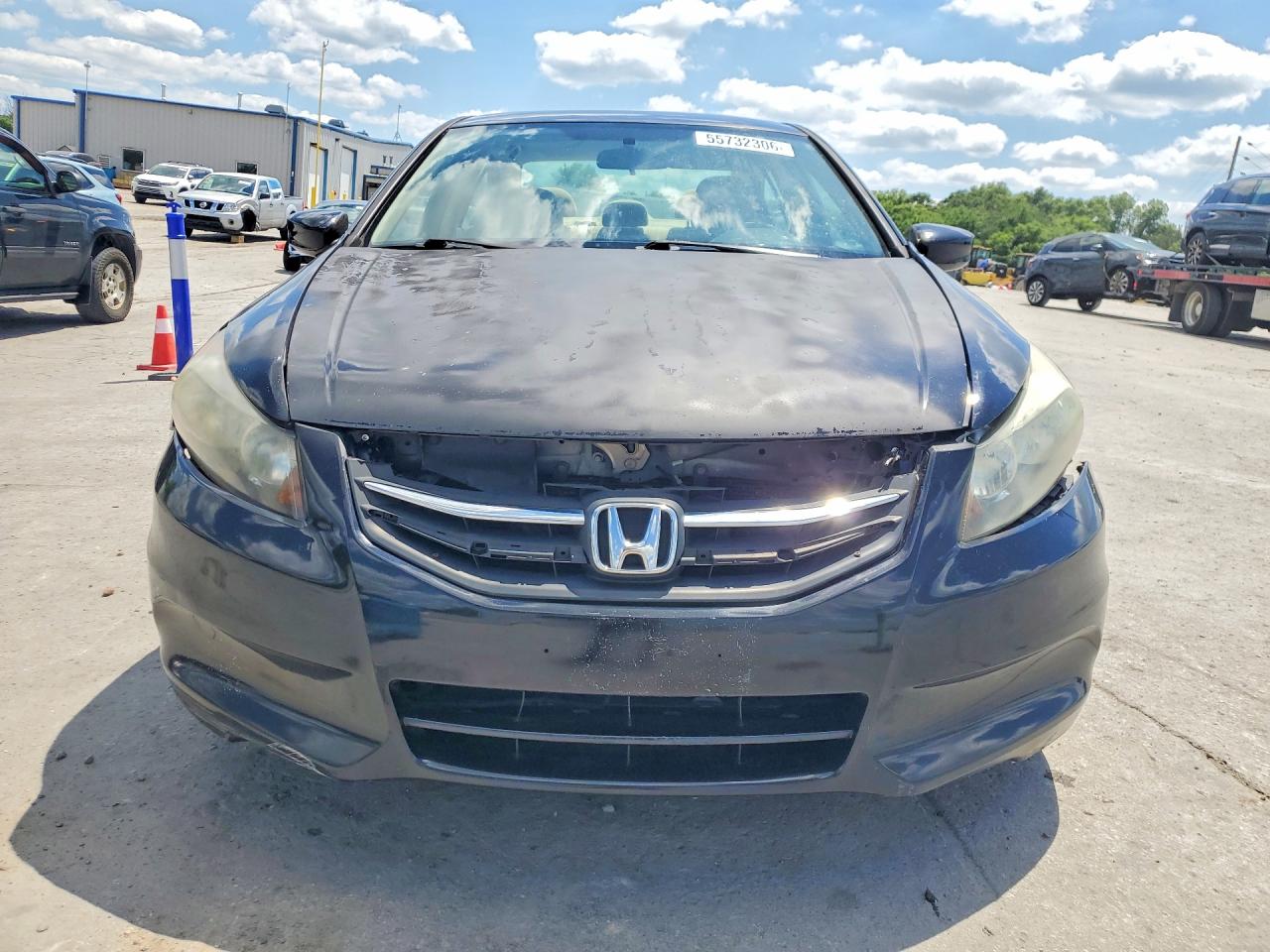 2011 Honda Accord Lx Black vin: 1HGCP2F35BA116461