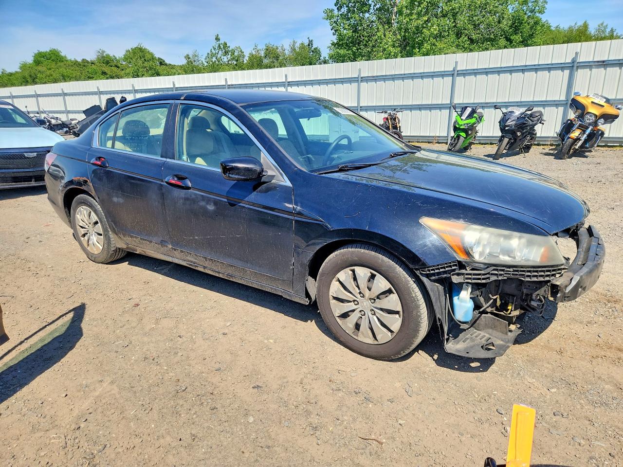 2011 Honda Accord Lx Black vin: 1HGCP2F35BA119201