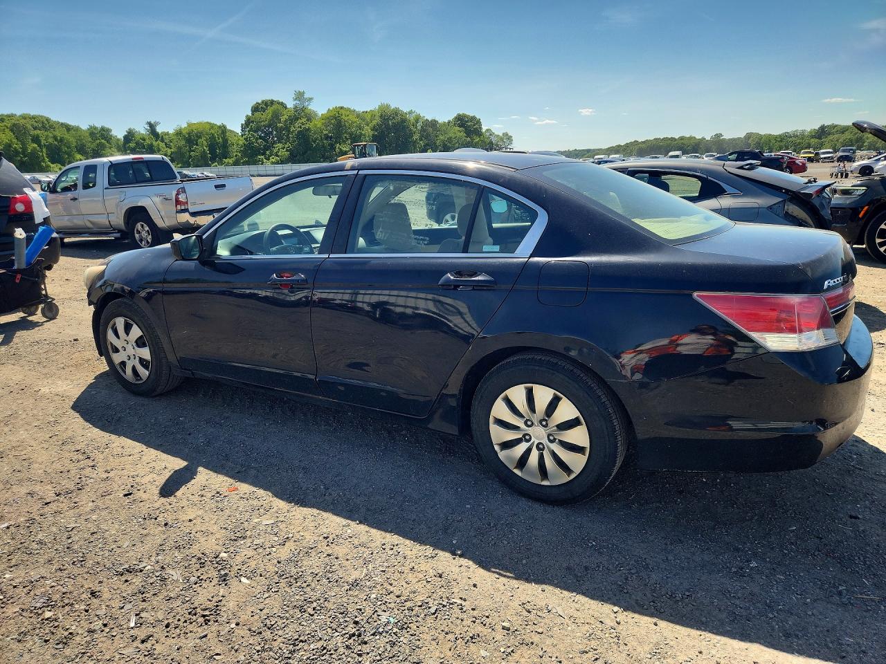 2011 Honda Accord Lx Black vin: 1HGCP2F35BA119201