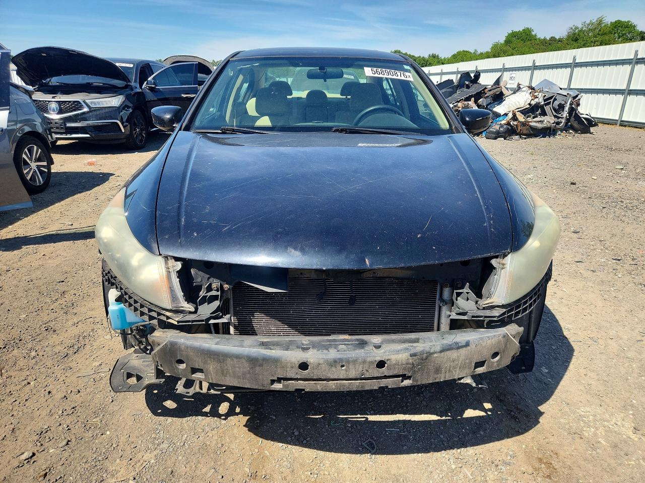 2011 Honda Accord Lx Black vin: 1HGCP2F35BA119201
