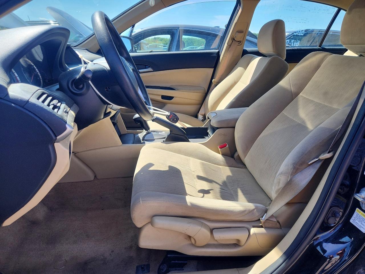2011 Honda Accord Lx Black vin: 1HGCP2F35BA119201