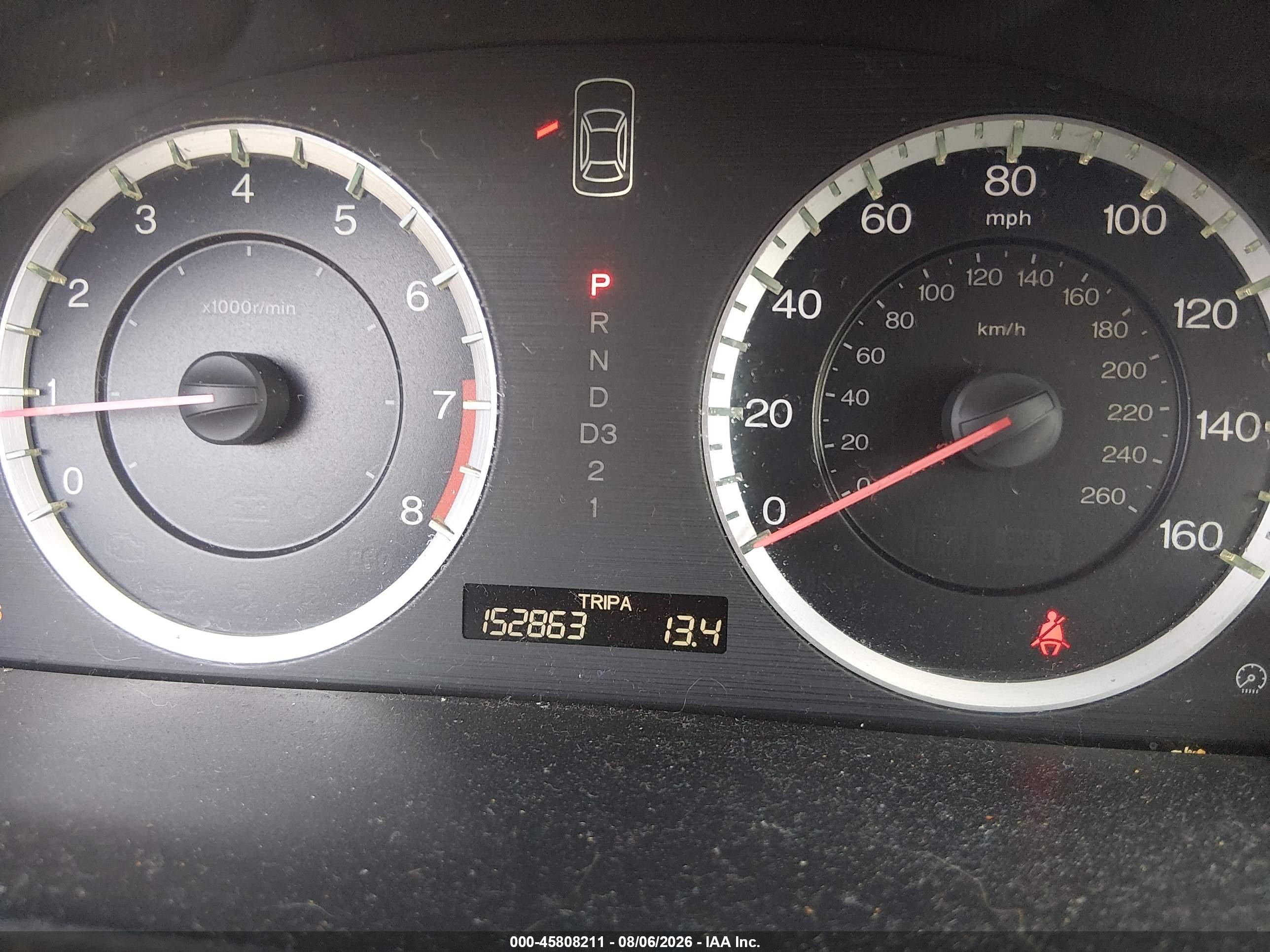 2011 Honda Accord 2.4 Lx White vin: 1HGCP2F35BA137617