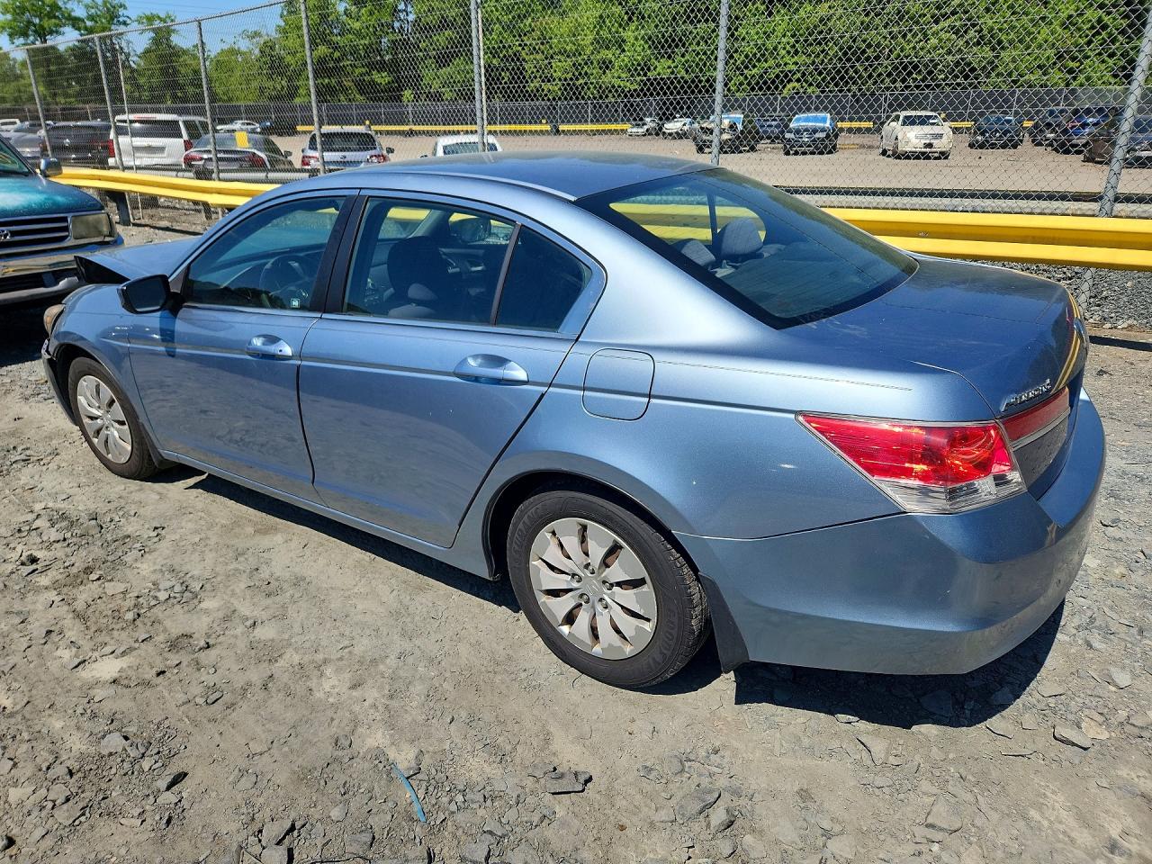 2011 Honda Accord Lx Blue vin: 1HGCP2F35BA147208