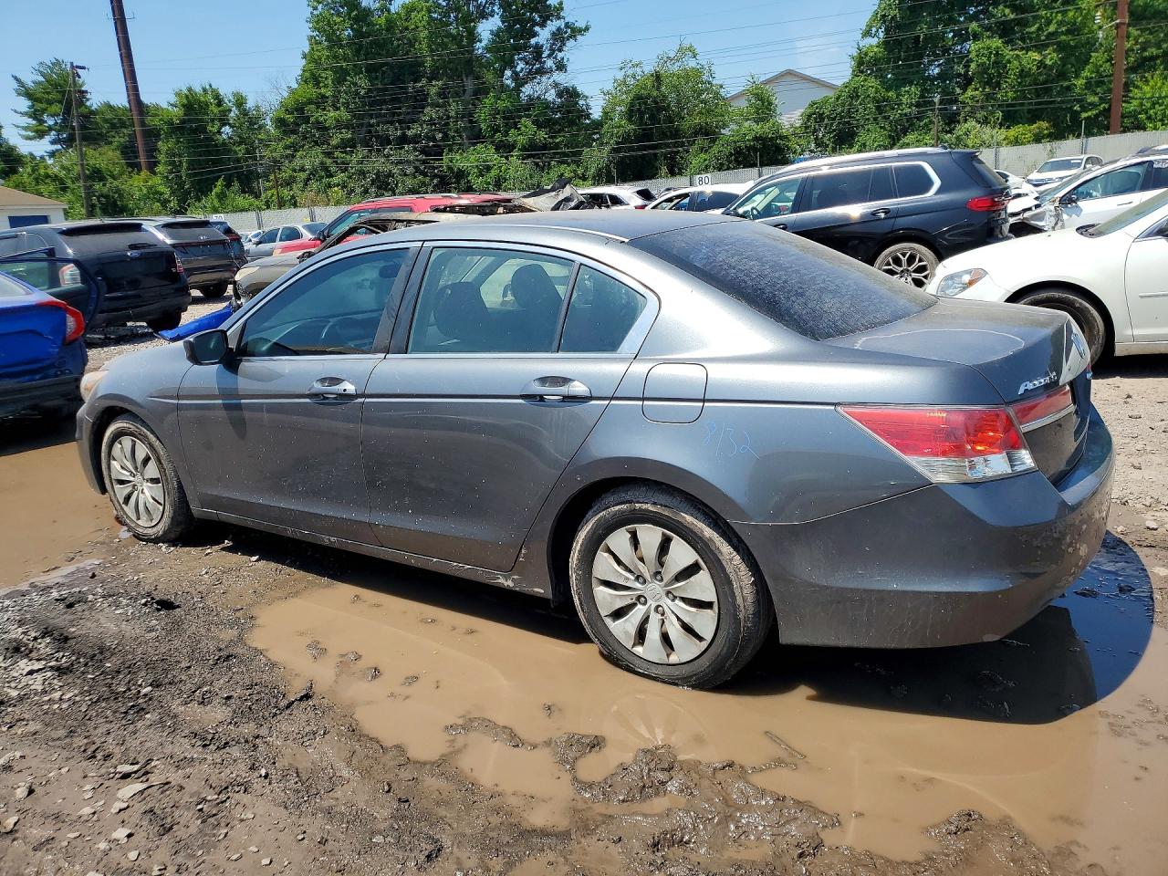 2012 Honda Accord Lx Gray vin: 1HGCP2F35CA002879