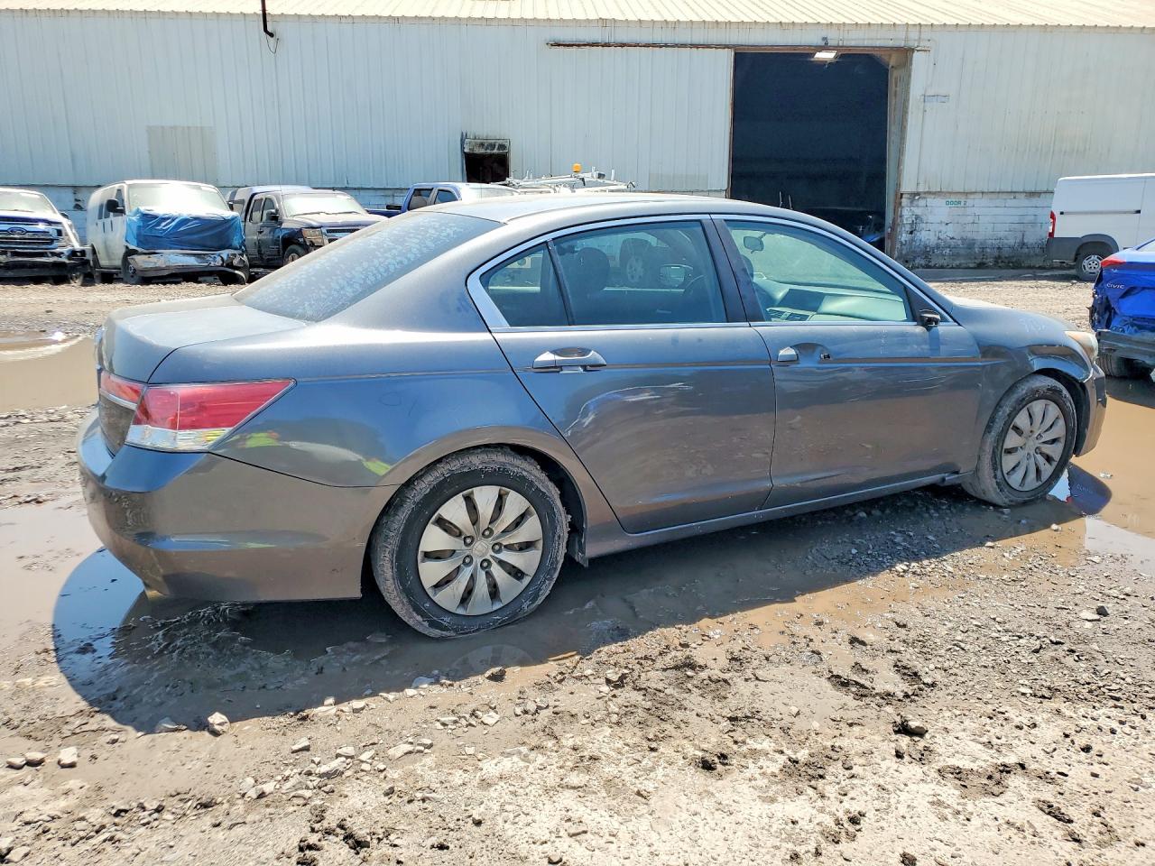 2012 Honda Accord Lx Gray vin: 1HGCP2F35CA002879
