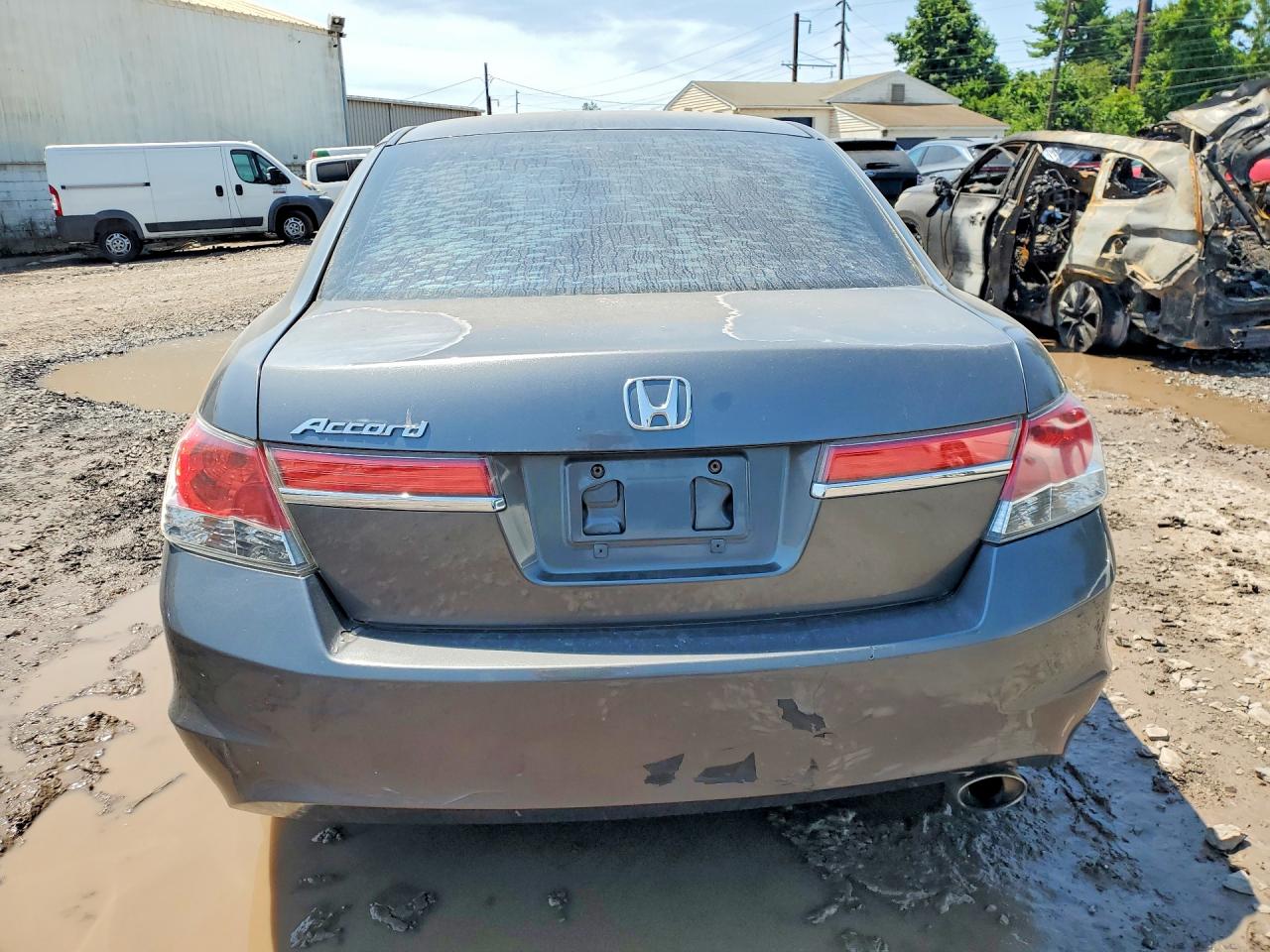 2012 Honda Accord Lx Gray vin: 1HGCP2F35CA002879