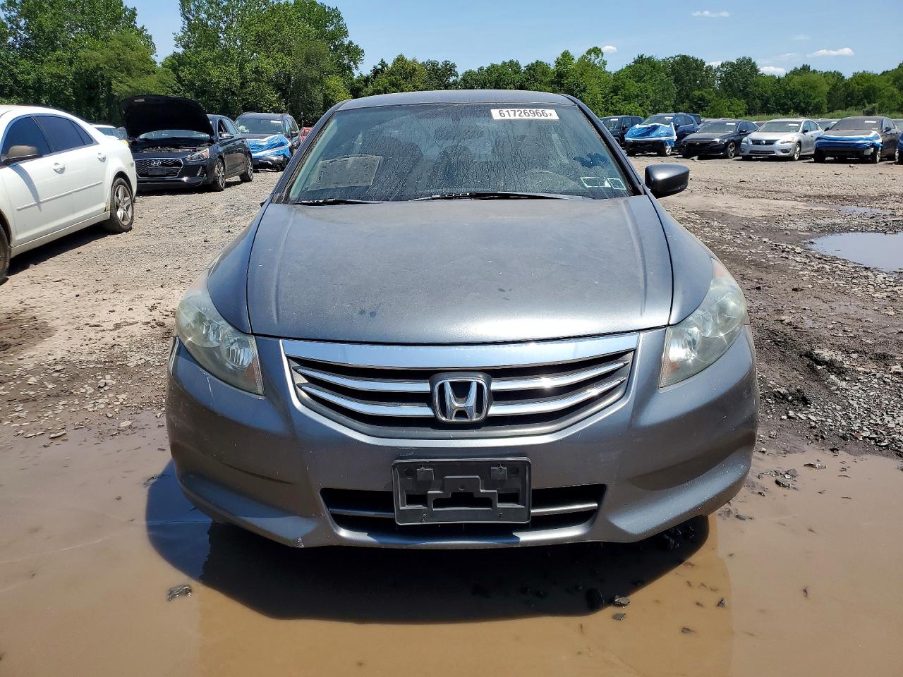2012 Honda Accord Lx Gray vin: 1HGCP2F35CA002879